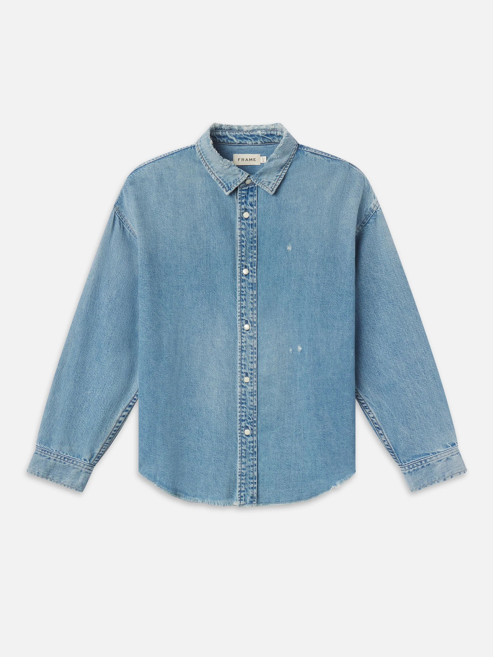FRAME - Relaxed Denim Shirt - Image 3