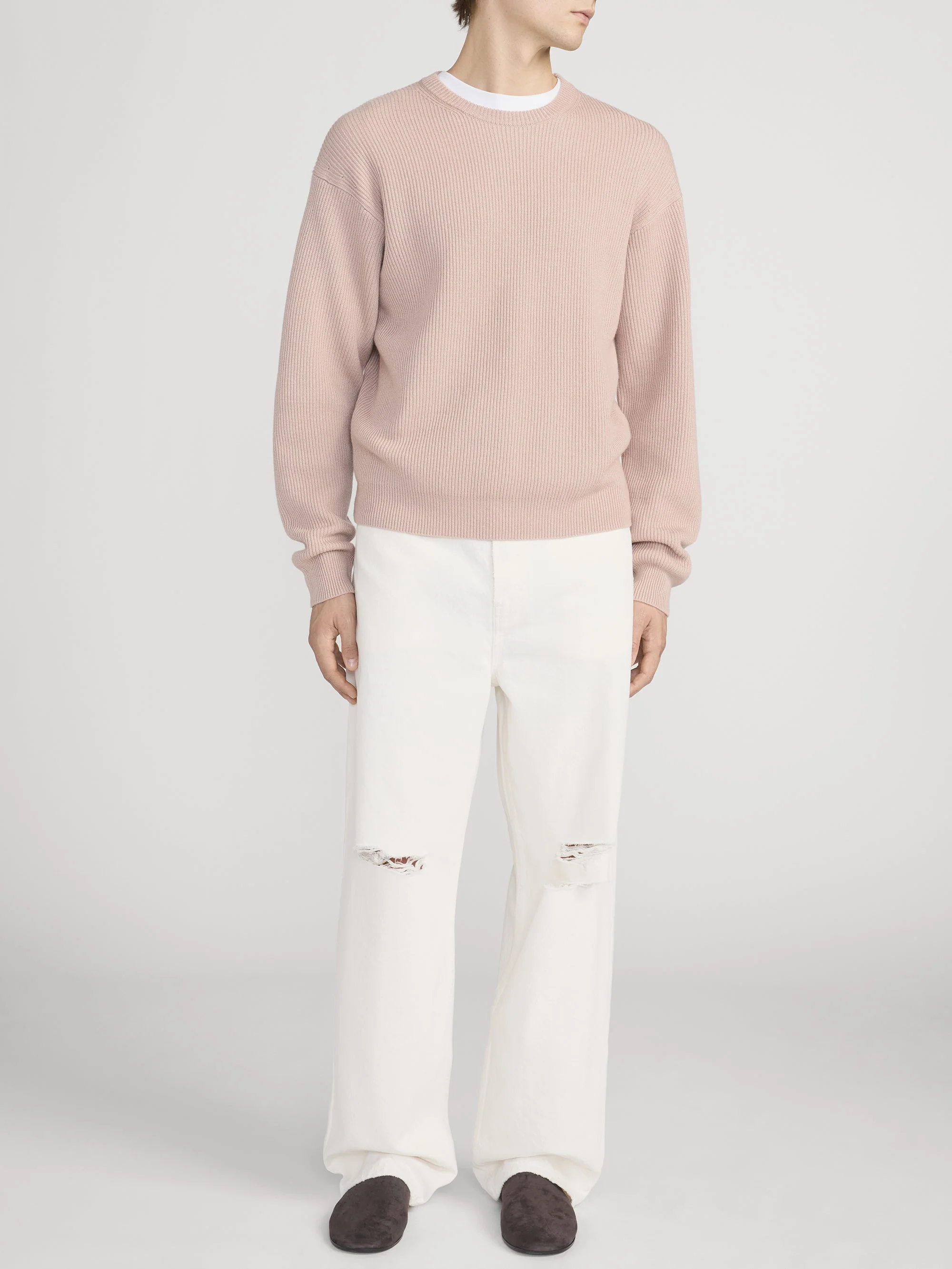 FRAME - Ribbed Crewneck Sweater - Image 2