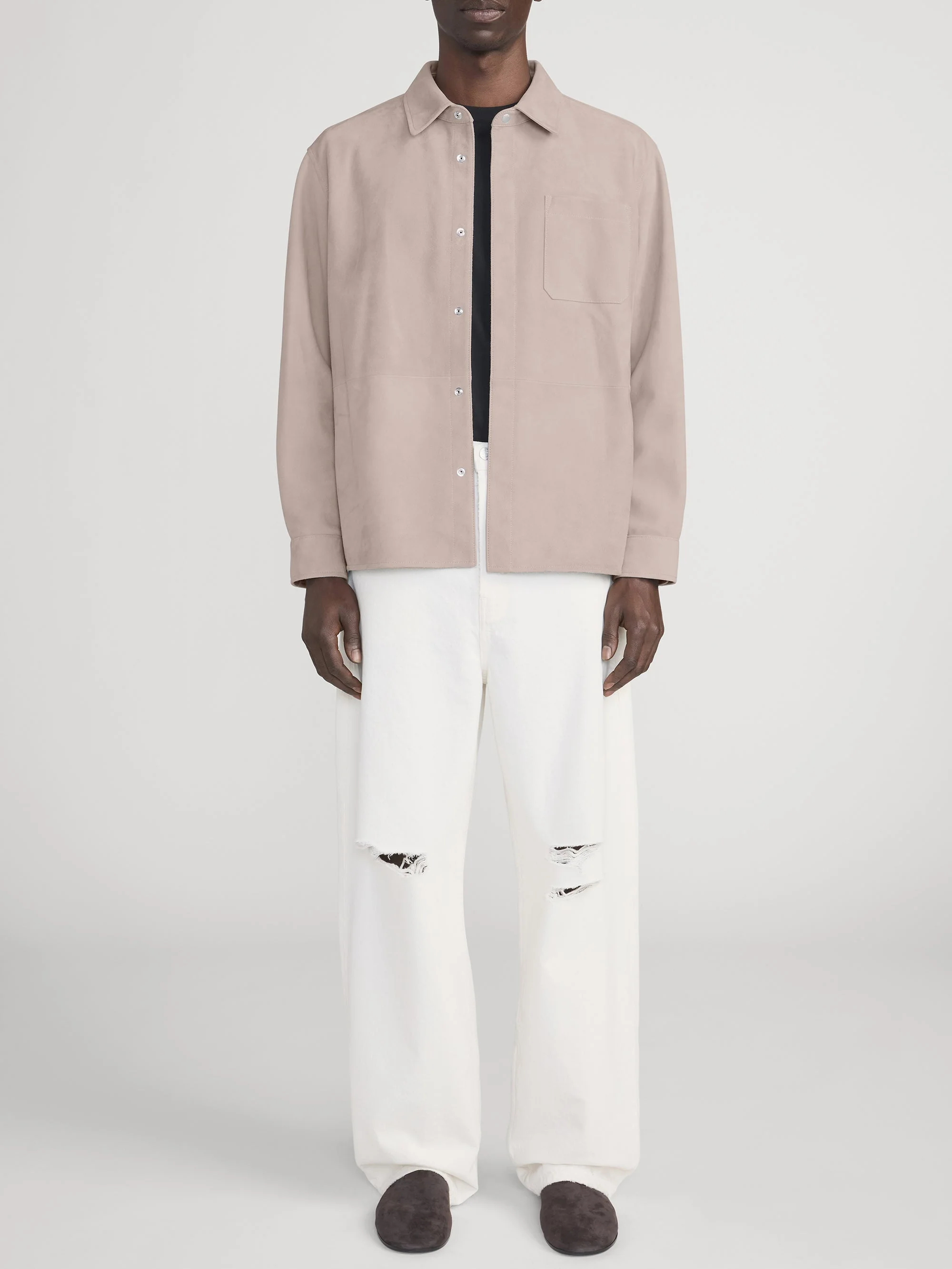 FRAME - Suede Shirt - Image 2