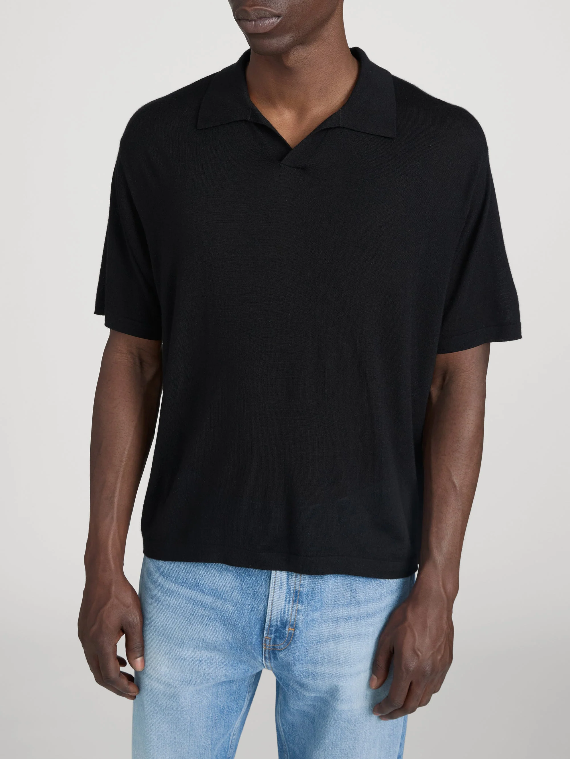 FRAME - Superfine Polo Sweater - Image 3