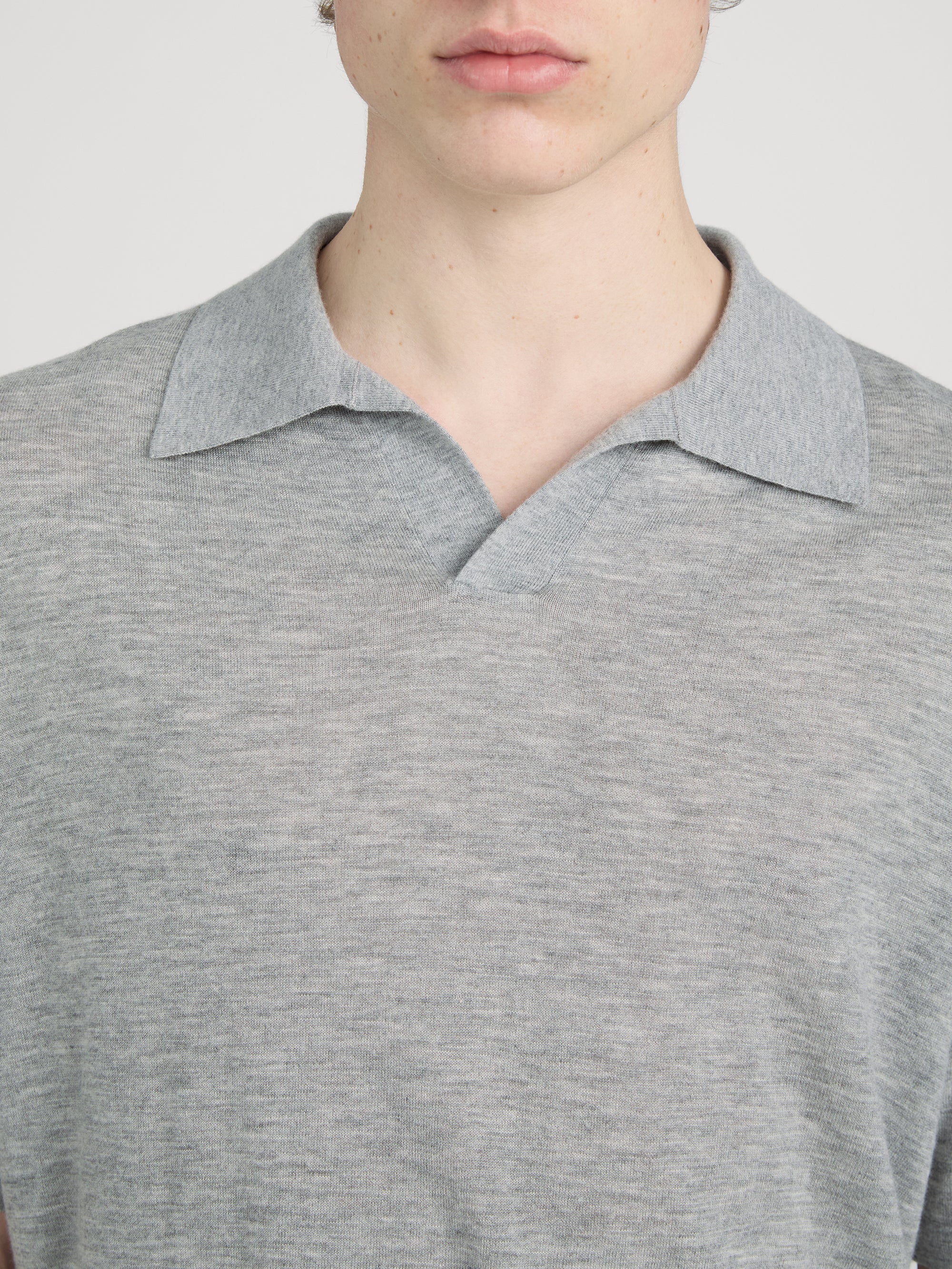 FRAME - Superfine Polo Sweater - Image 5
