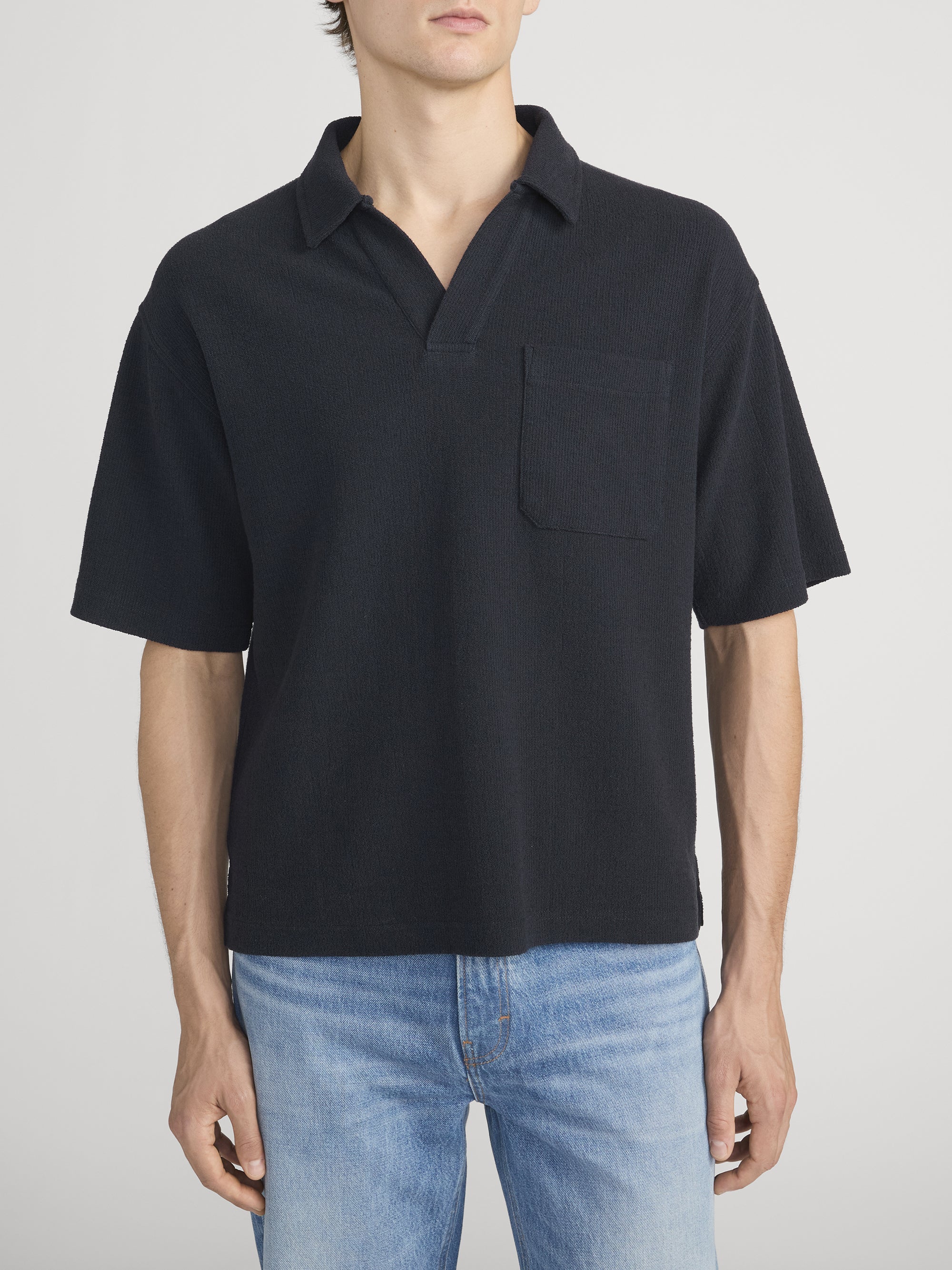 FRAME - Textured Polo - Image 3