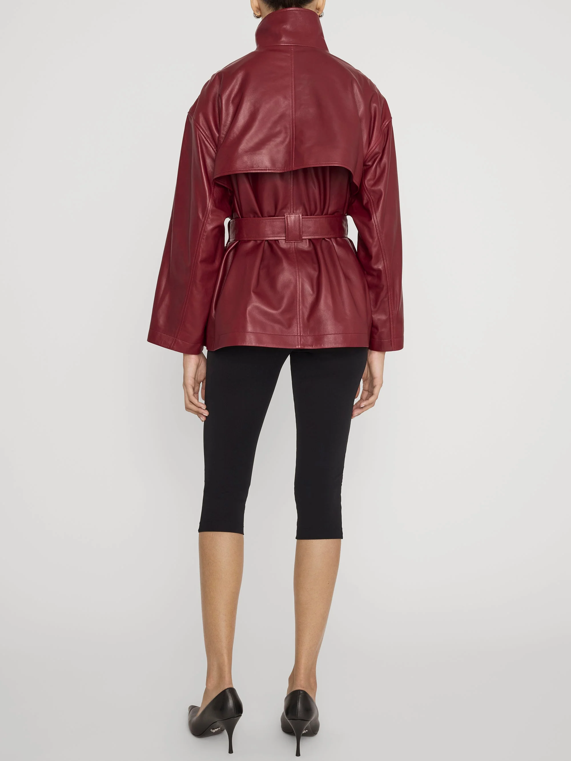 FRAME - The Alexandra Leather Trench - Image 6
