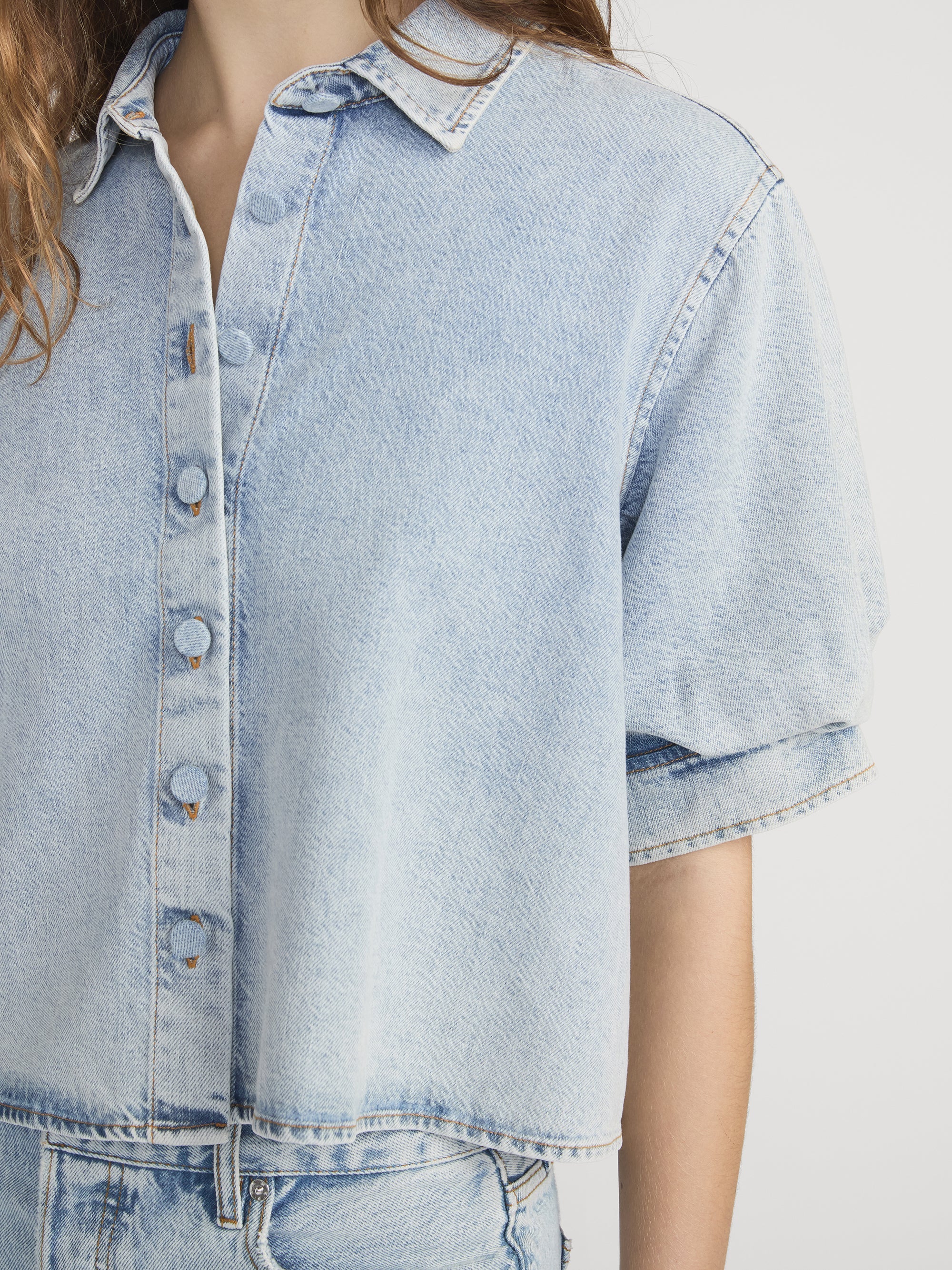 FRAME - The Billow Sleeve Shirt - Image 5