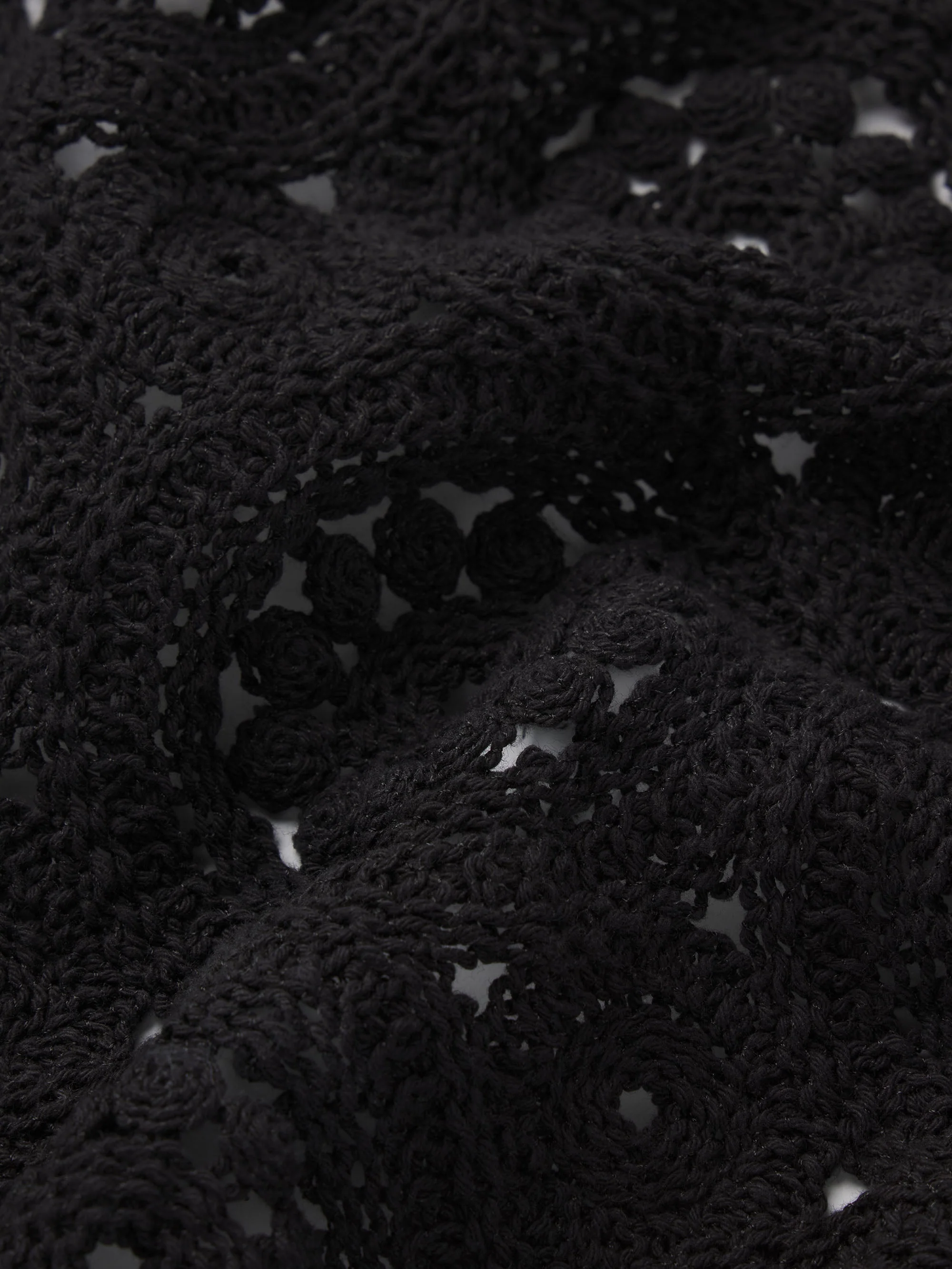 FRAME - The Crochet Keyhole Dress - Image 7