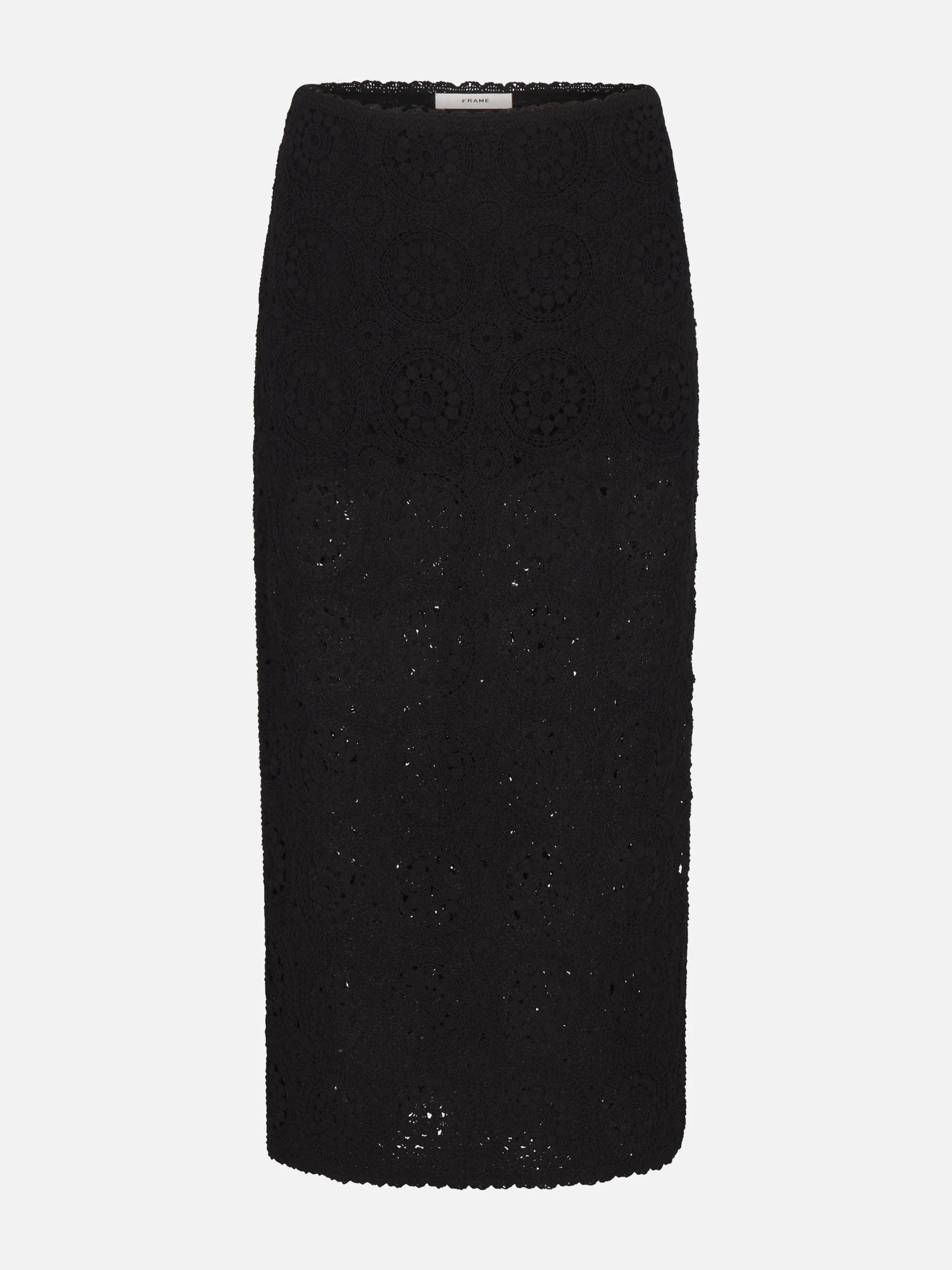 FRAME - The Crochet Midi Skirt