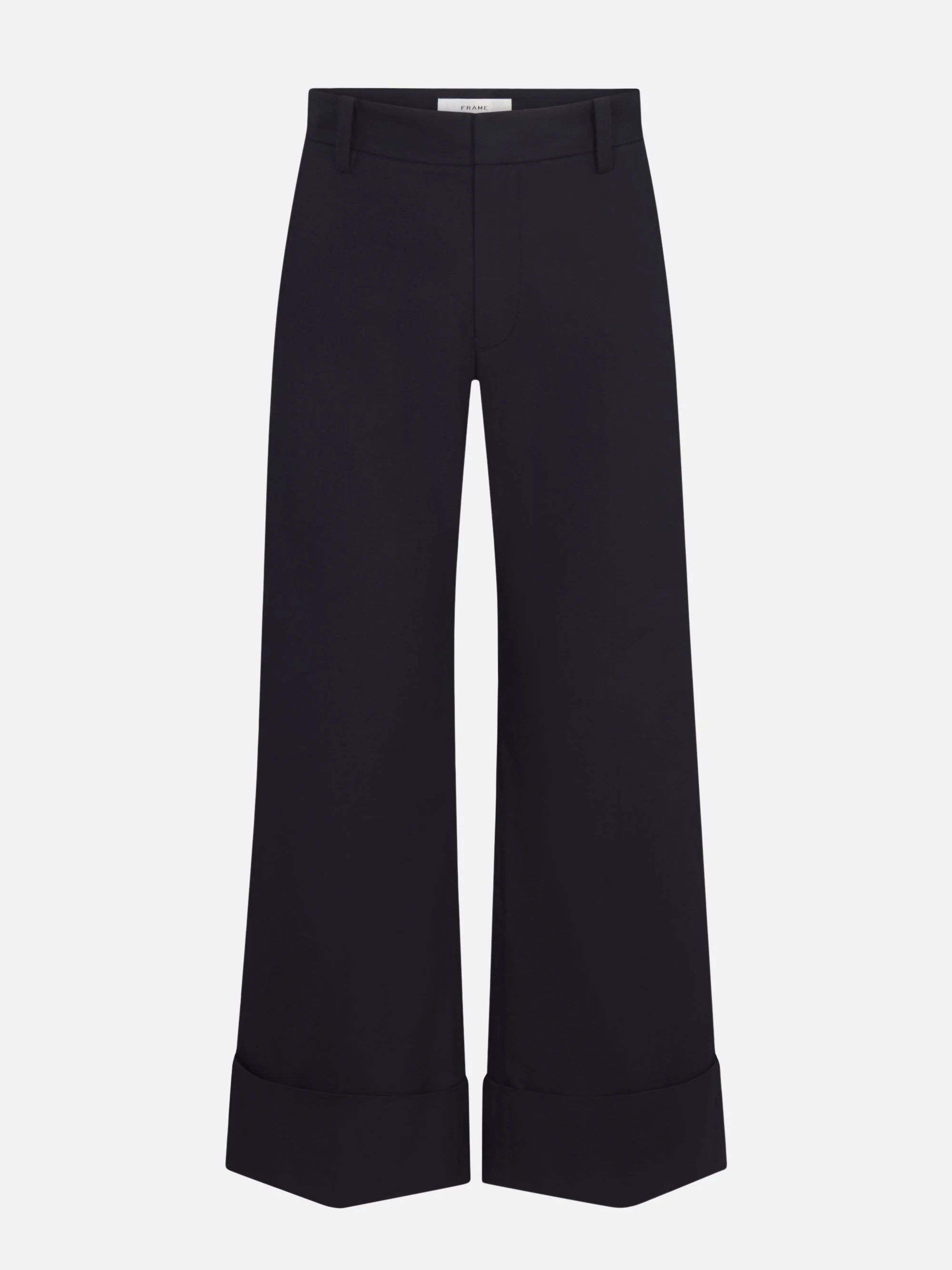 FRAME - The Cuffed Slim Palazzo Trouser - Image 2
