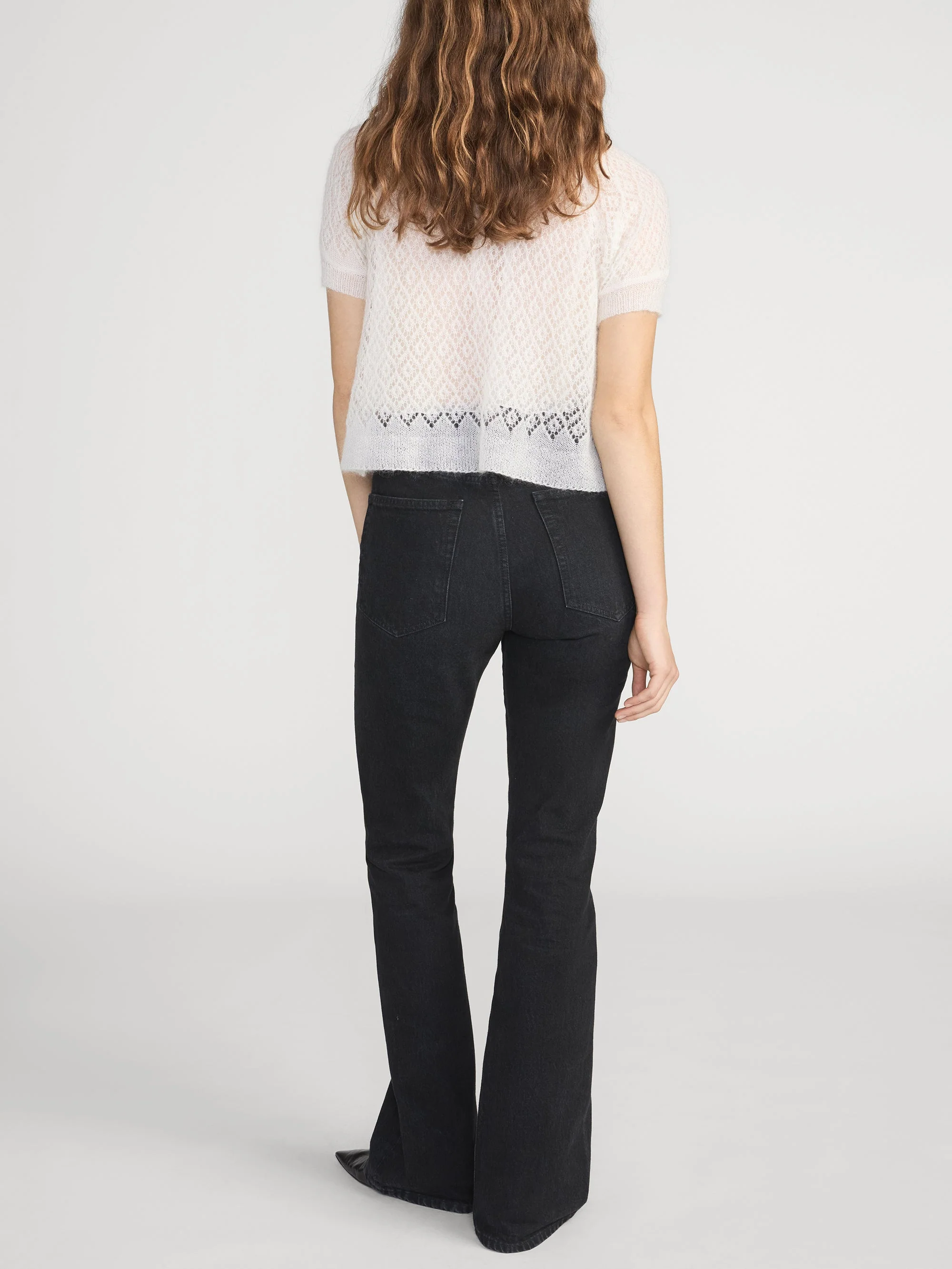 FRAME - The Delicate Tie Sweater - Image 6