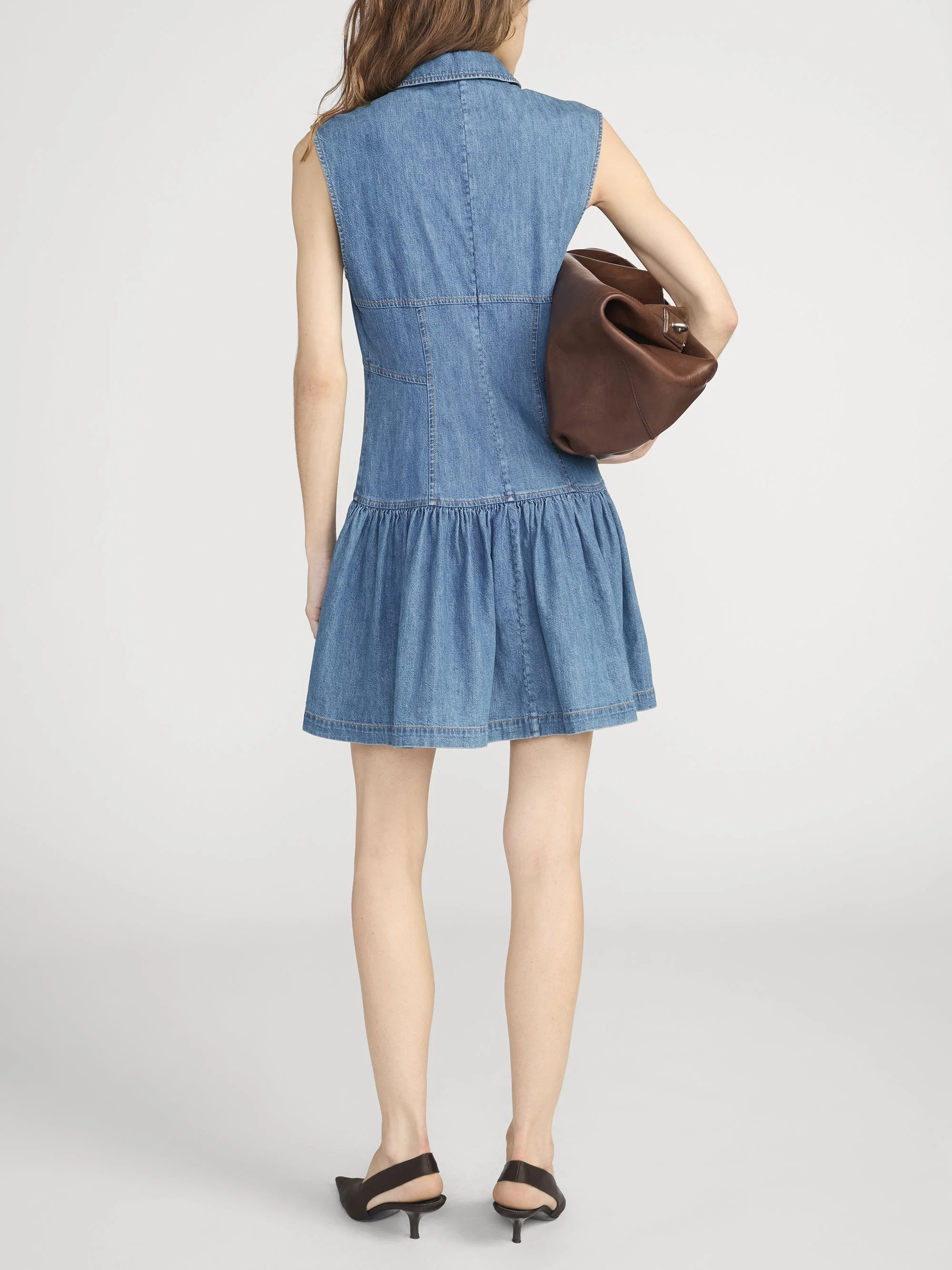 FRAME - The Denim Day Dress - Image 5