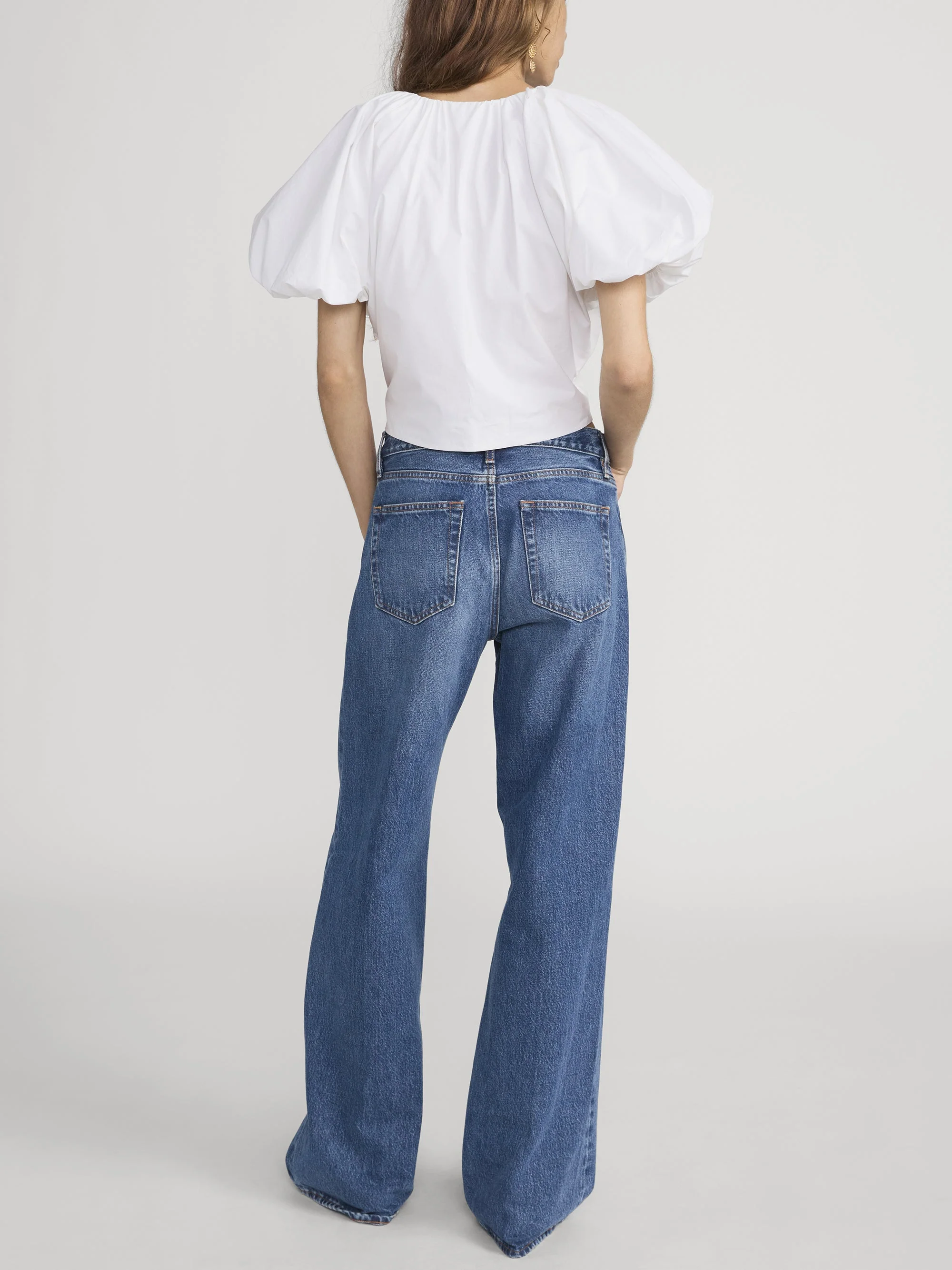 FRAME - The Dramatic Sleeve Blouse - Image 6