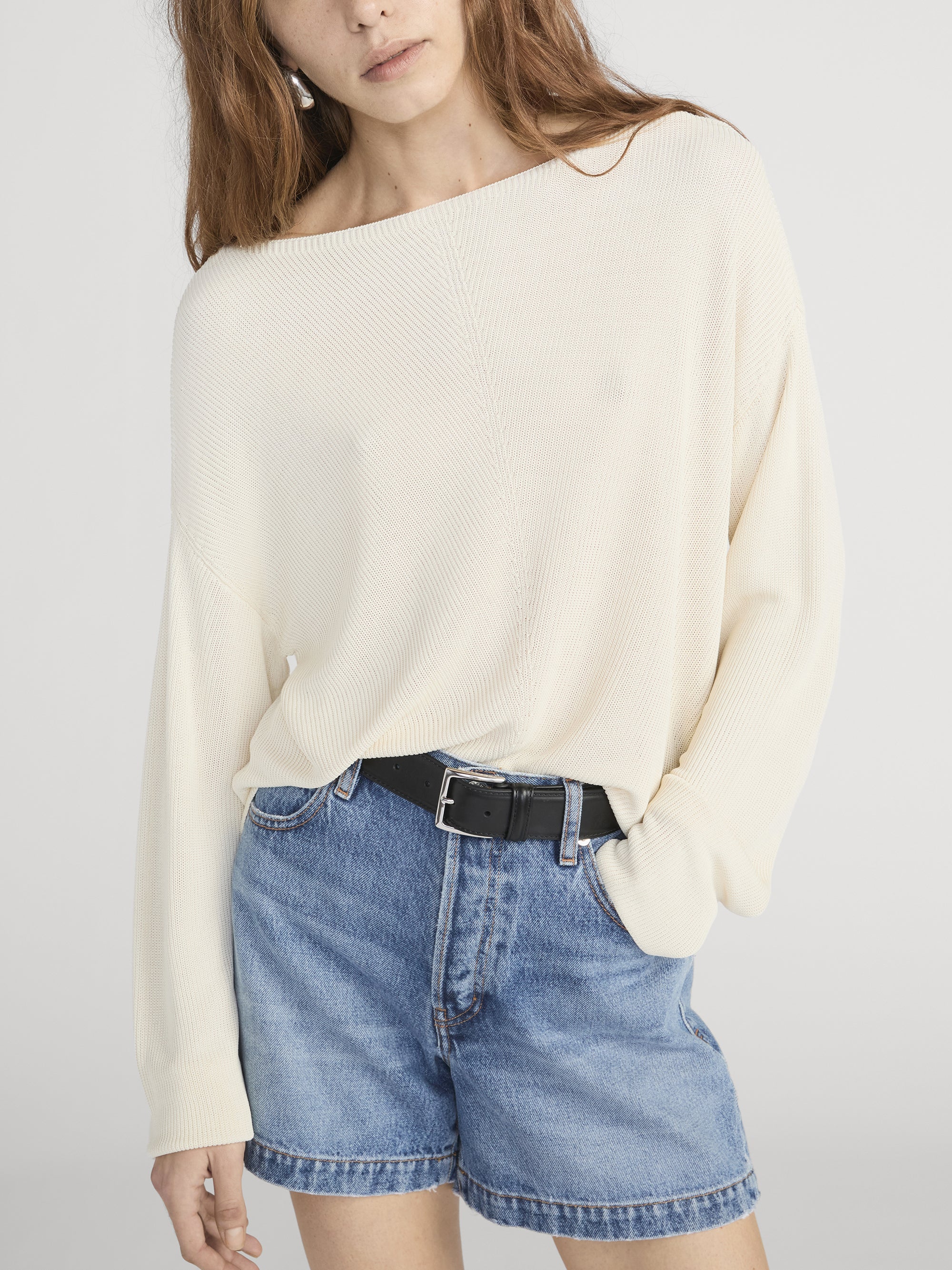 FRAME - The Drapey Sweater - Image 3