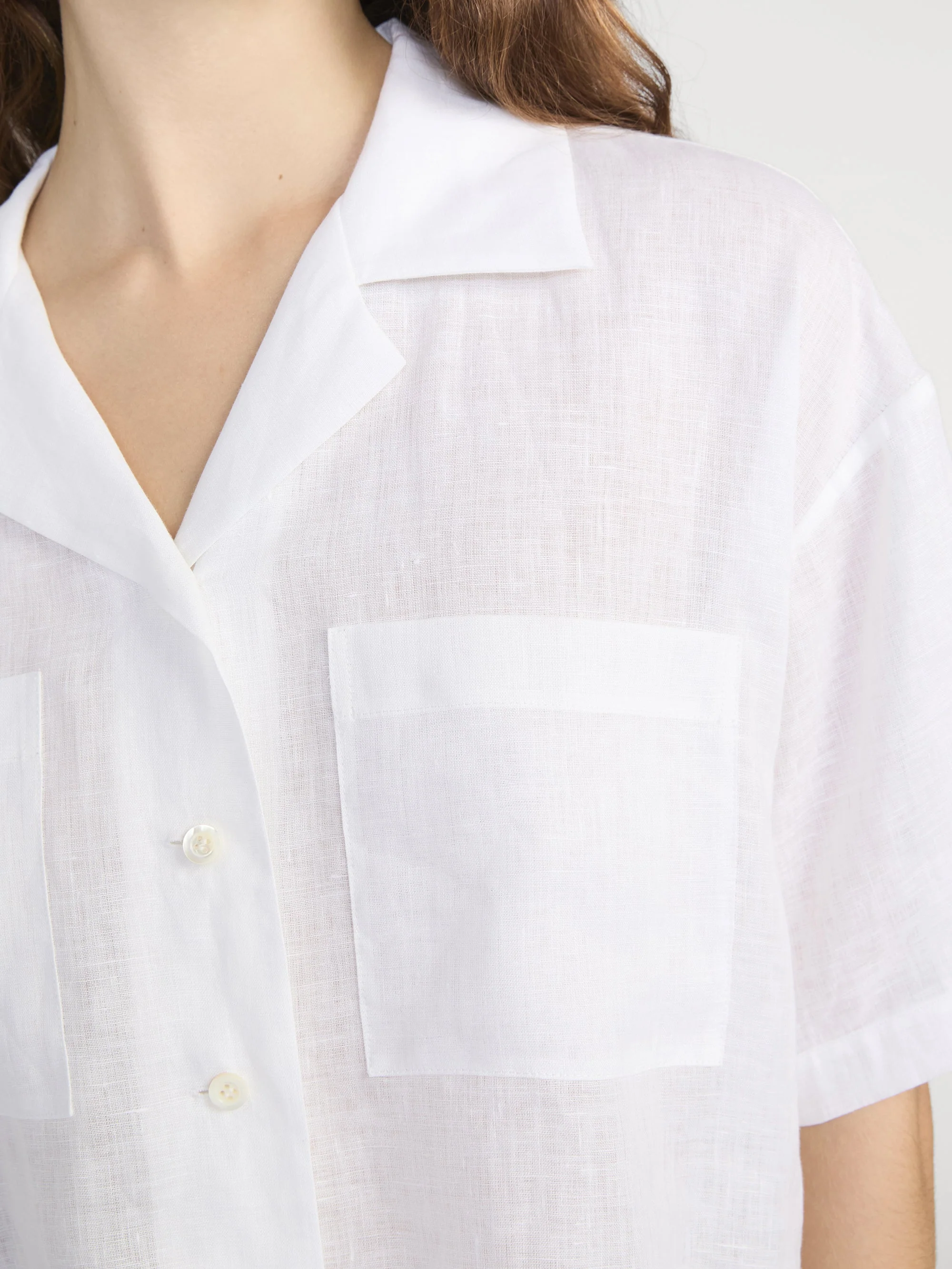 FRAME - The Linen Pocket Shirt - Image 5