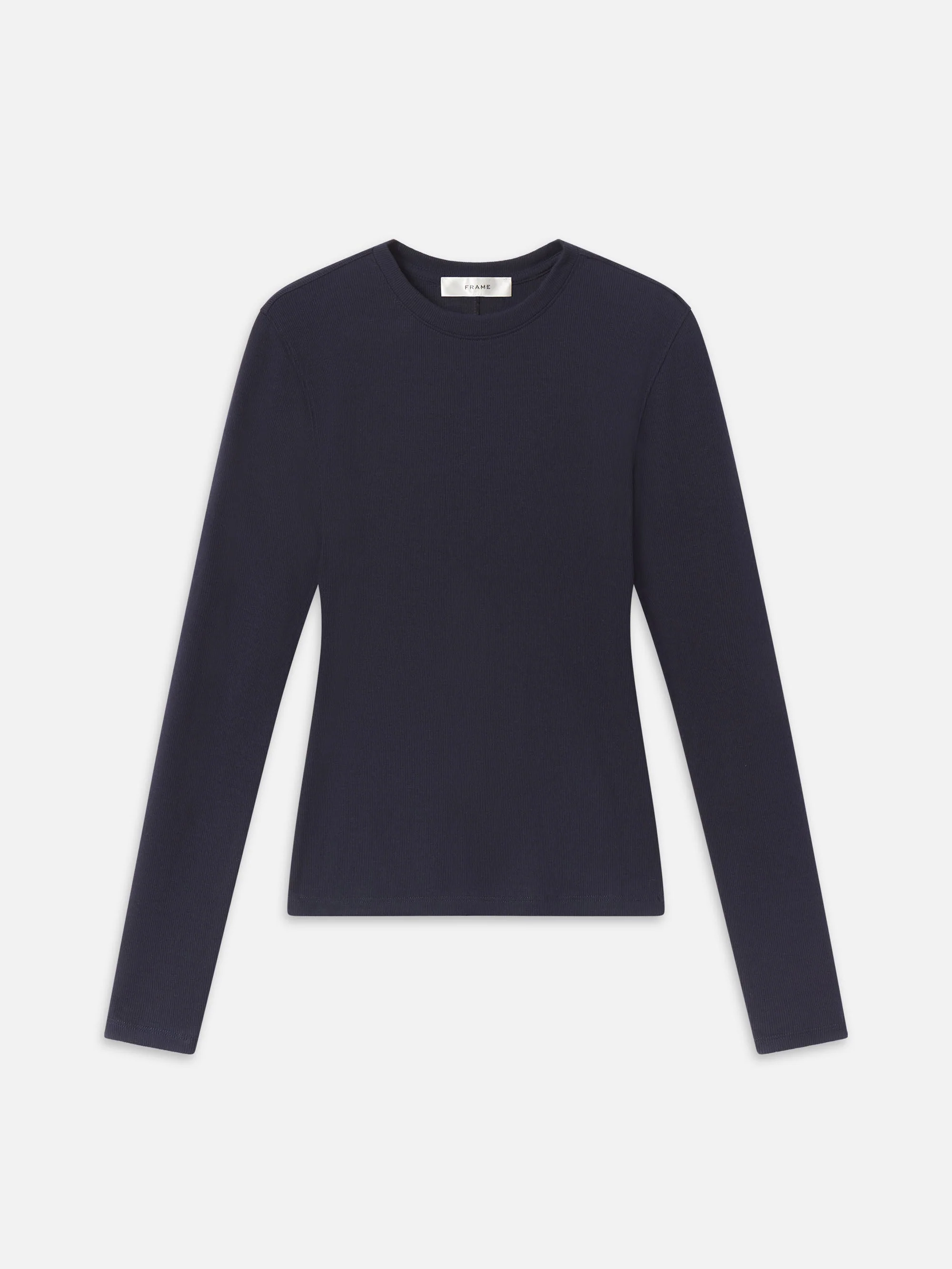 FRAME - The Long Sleeve Rib Crew