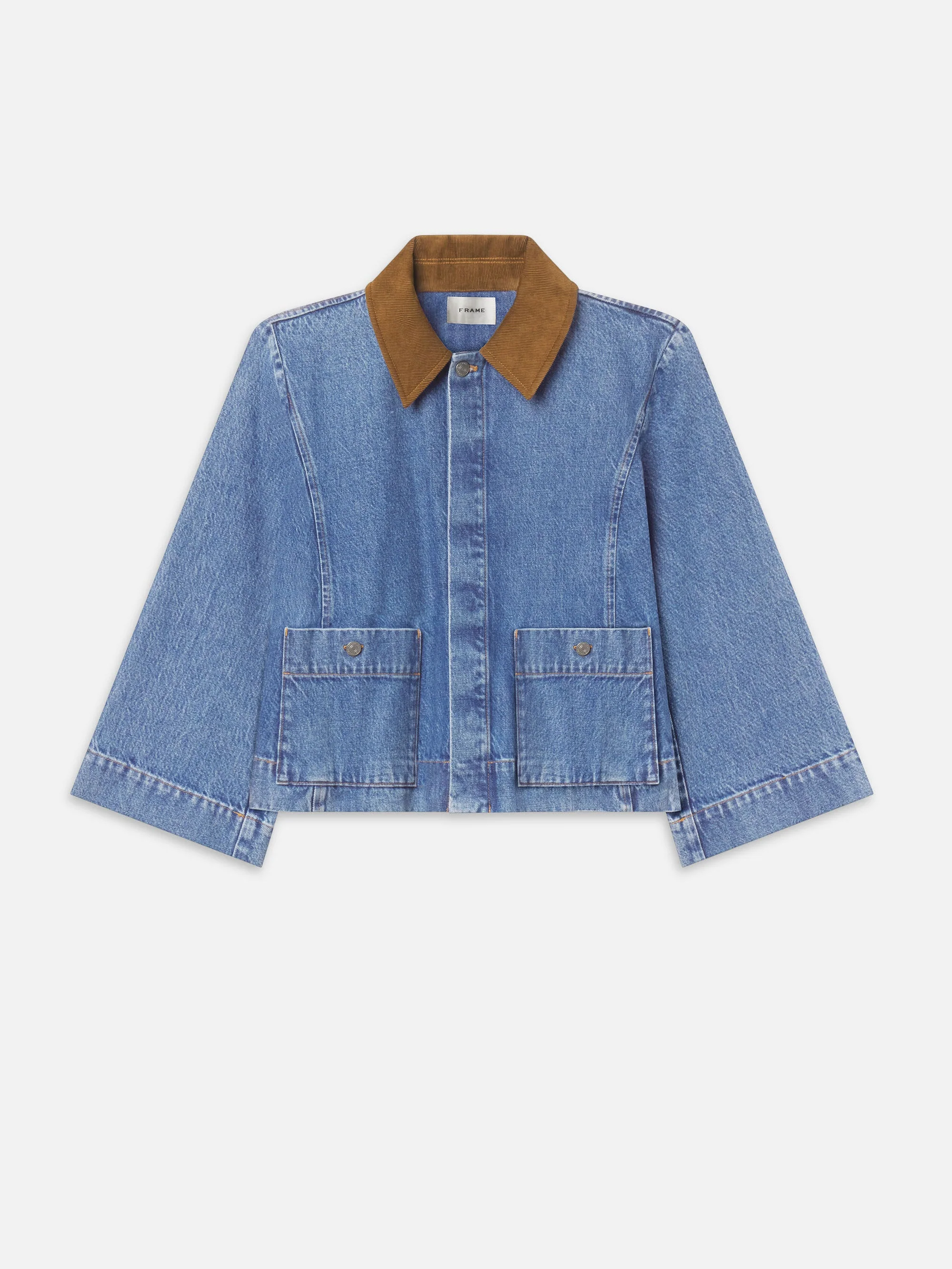 FRAME - The Mini Denim Swing Jacket