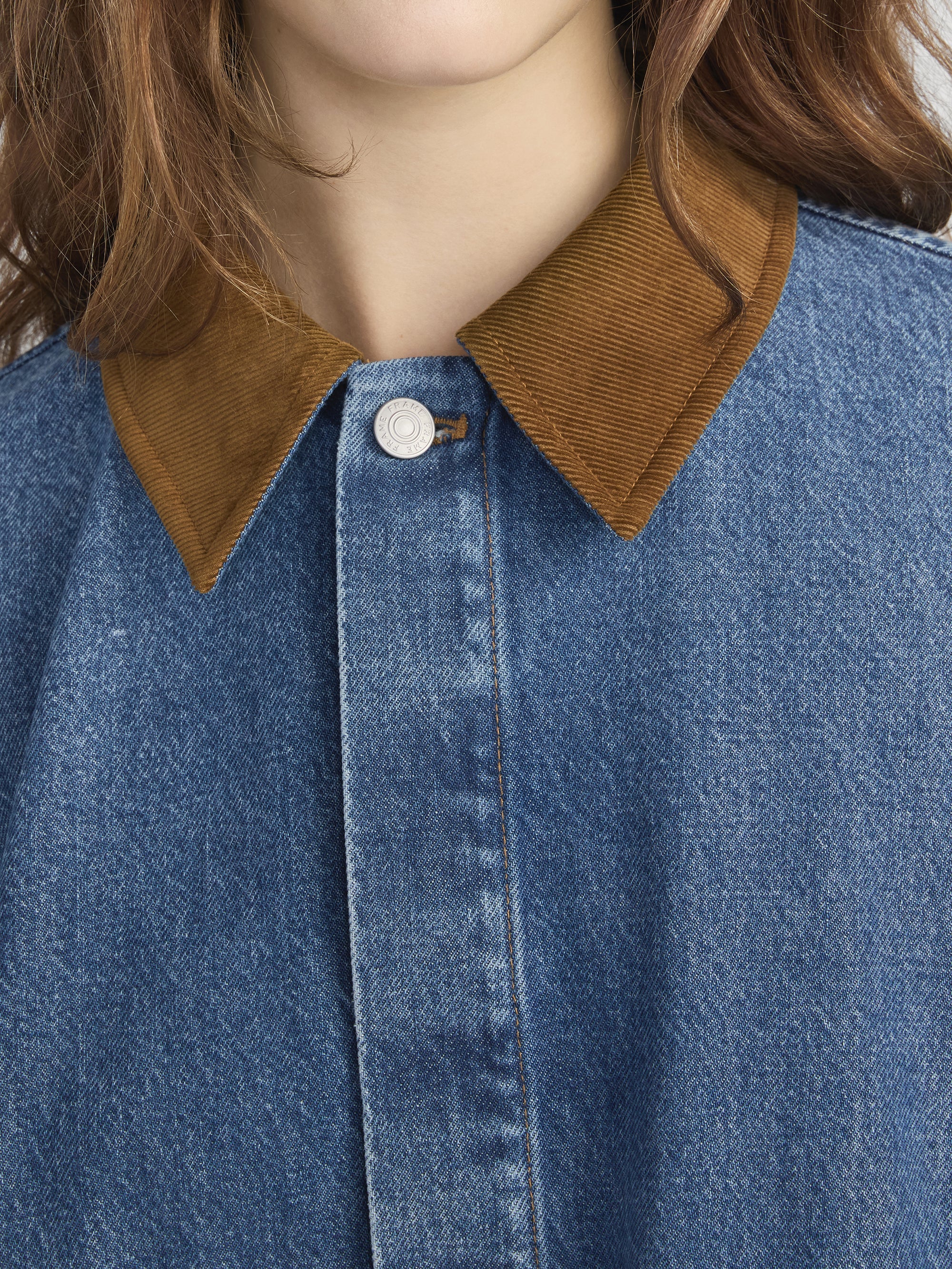 FRAME - The Mini Denim Swing Jacket - Image 6