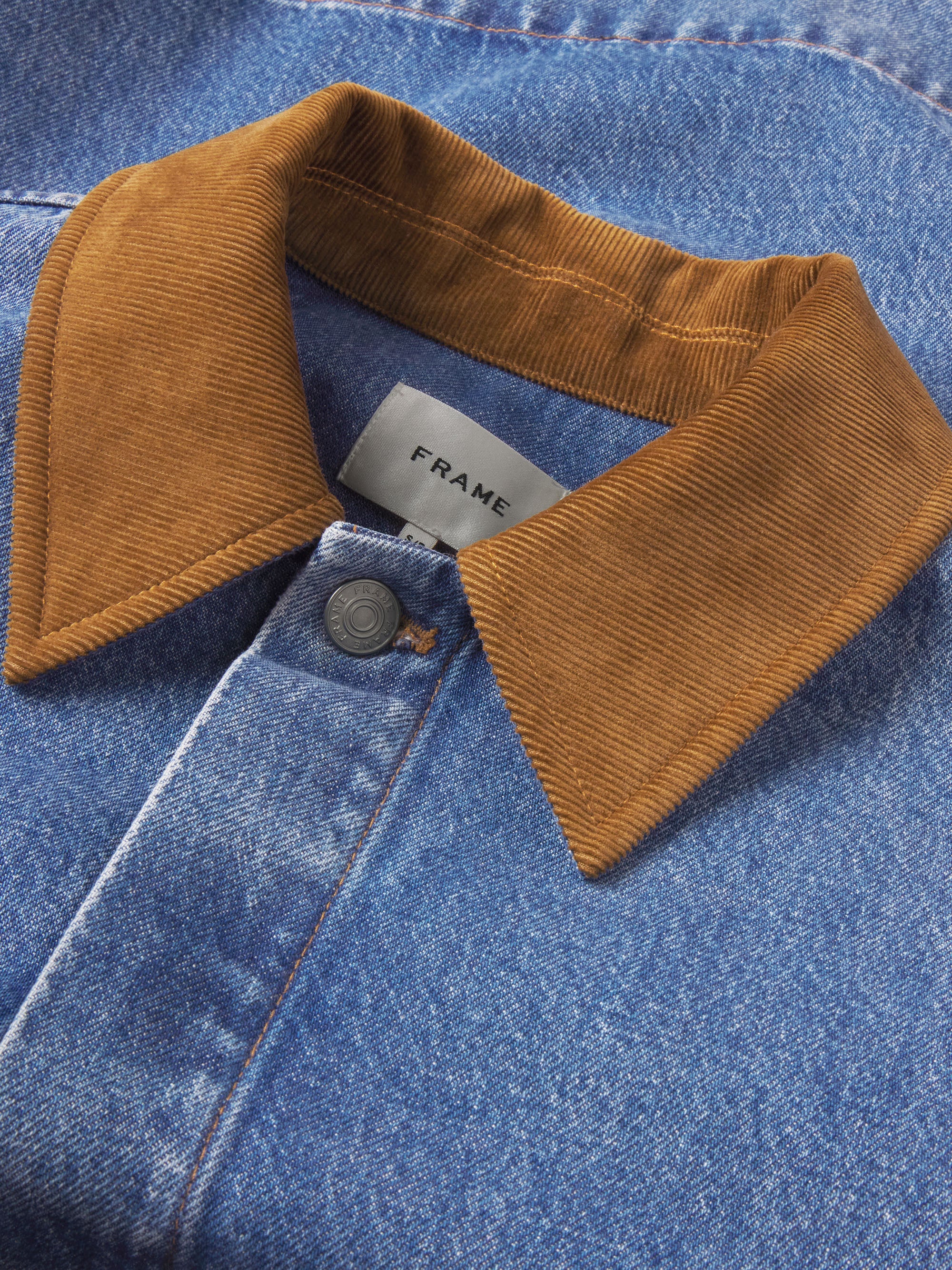 FRAME - The Mini Denim Swing Jacket - Image 7