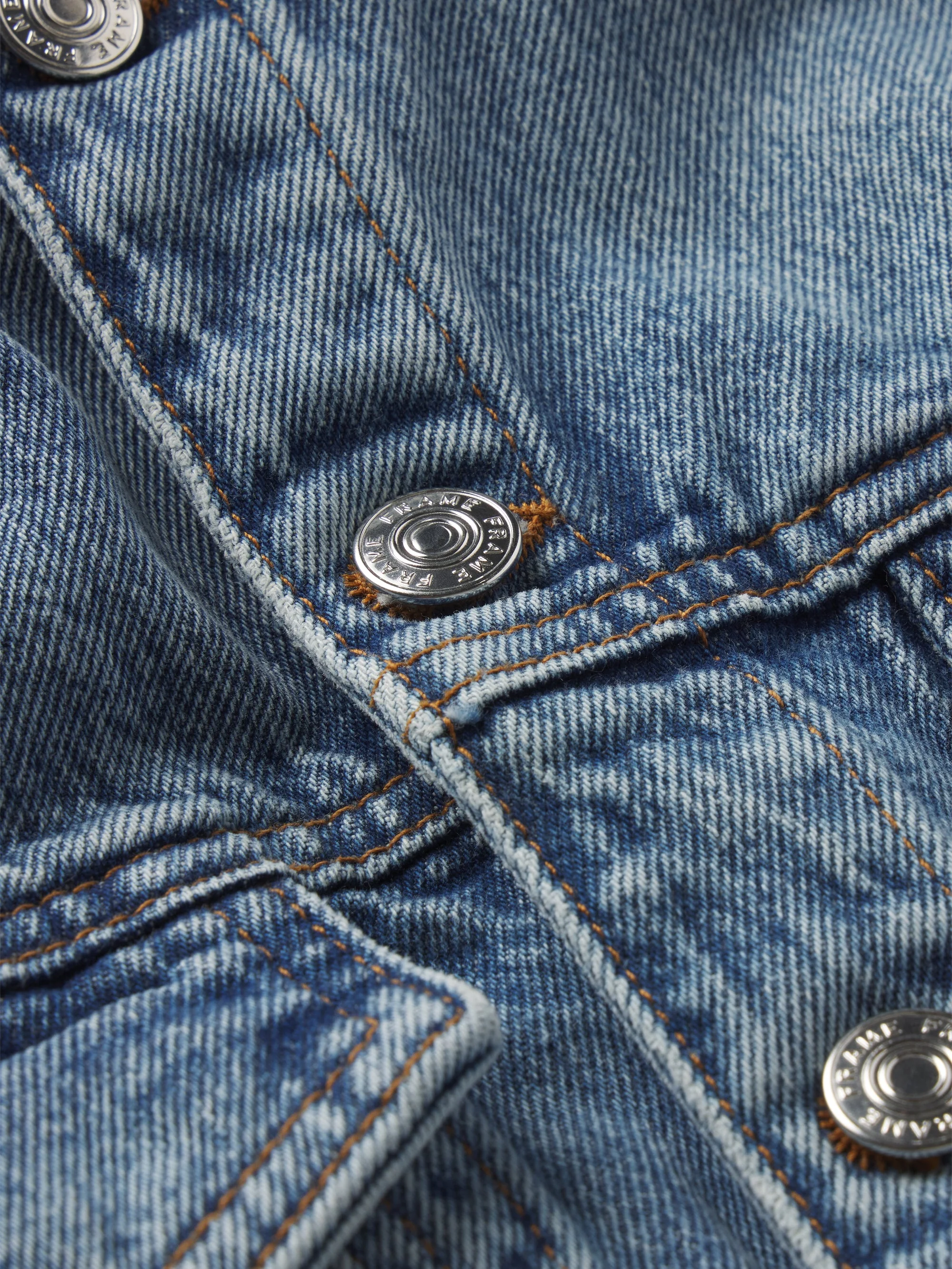 FRAME - The Nipped Collarless Jacket - Image 7