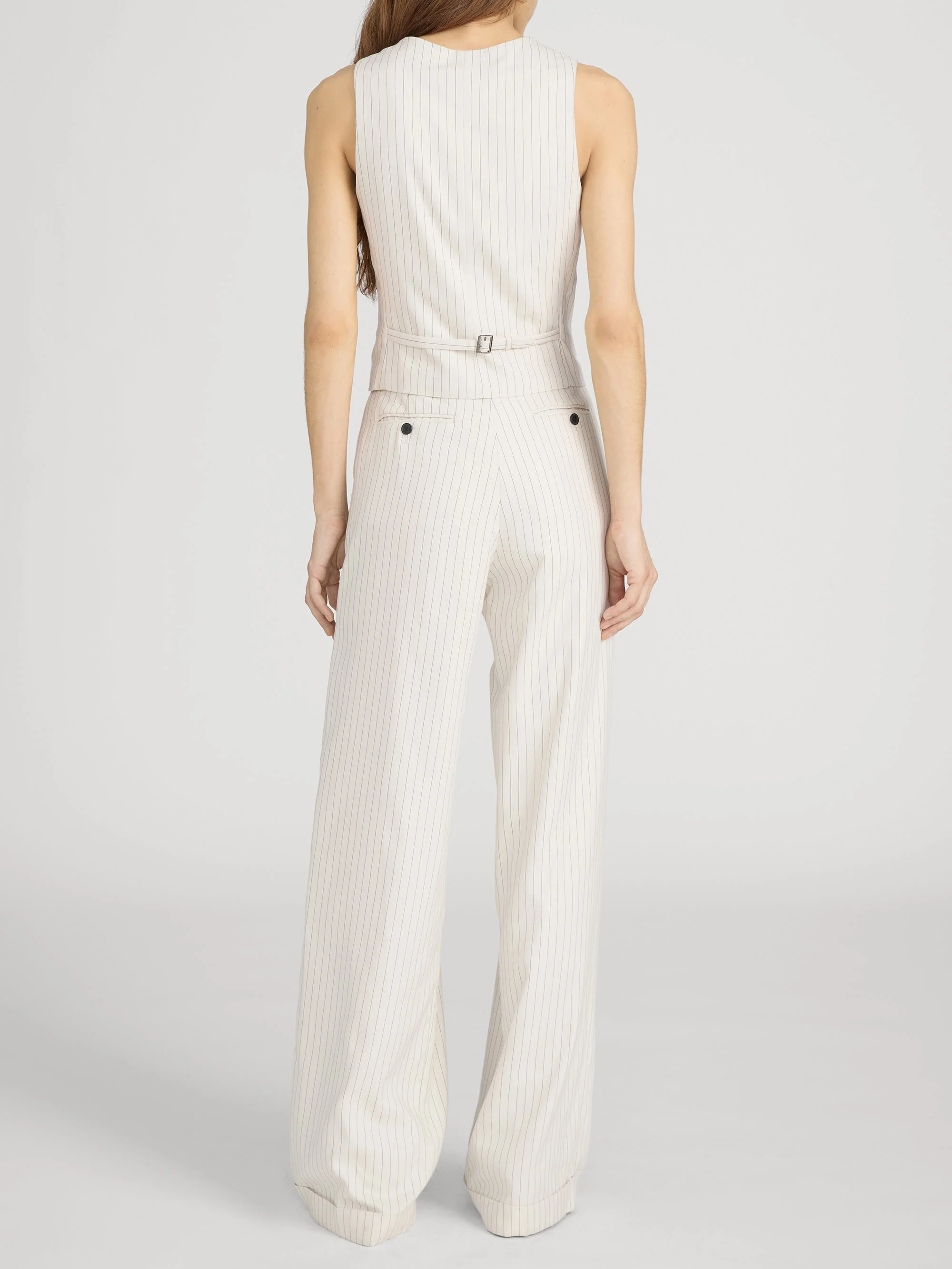 FRAME - The Pinstripe Avenue Vest - Image 4