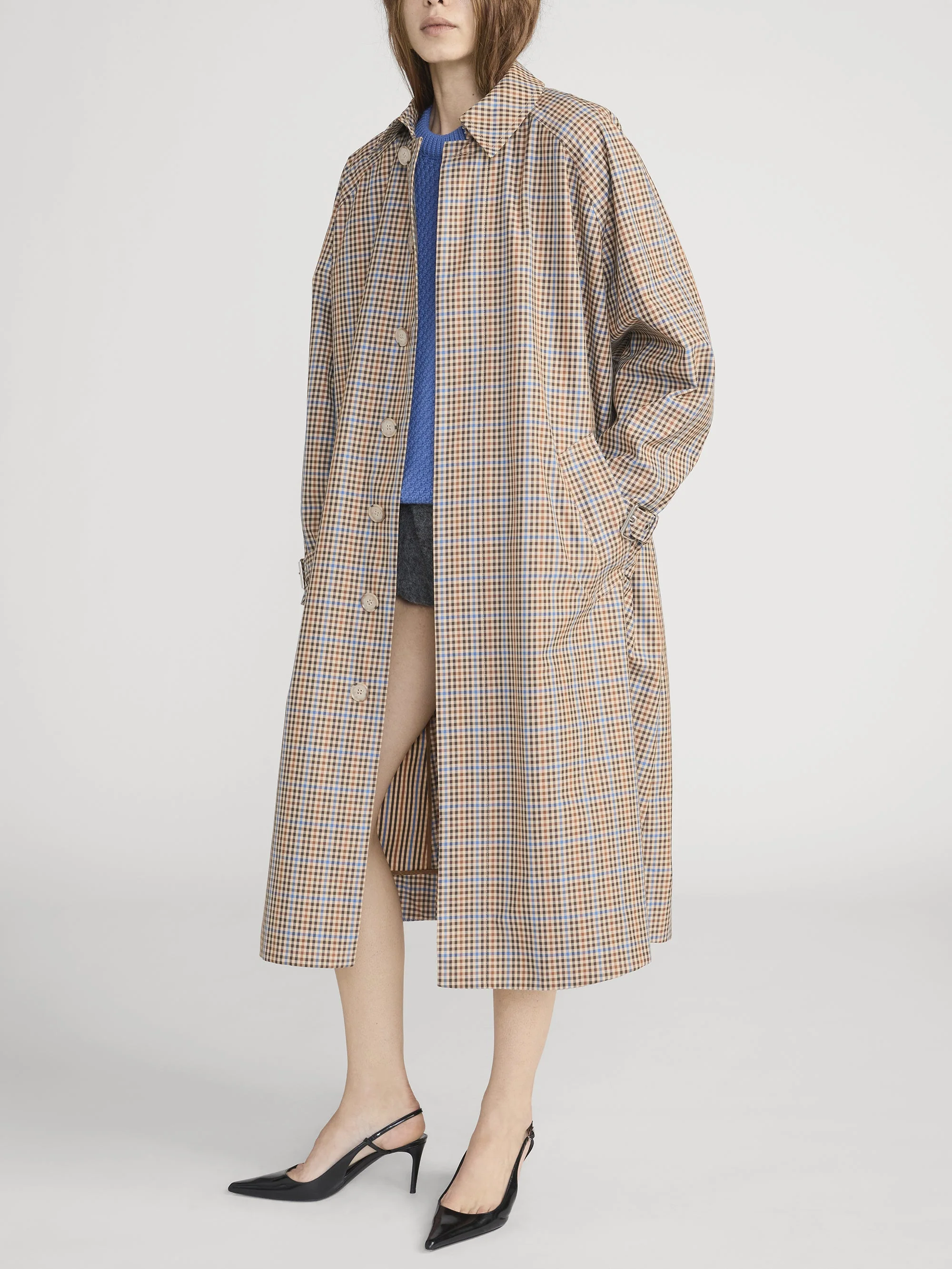 FRAME - The Plaid Mac Coat - Image 4