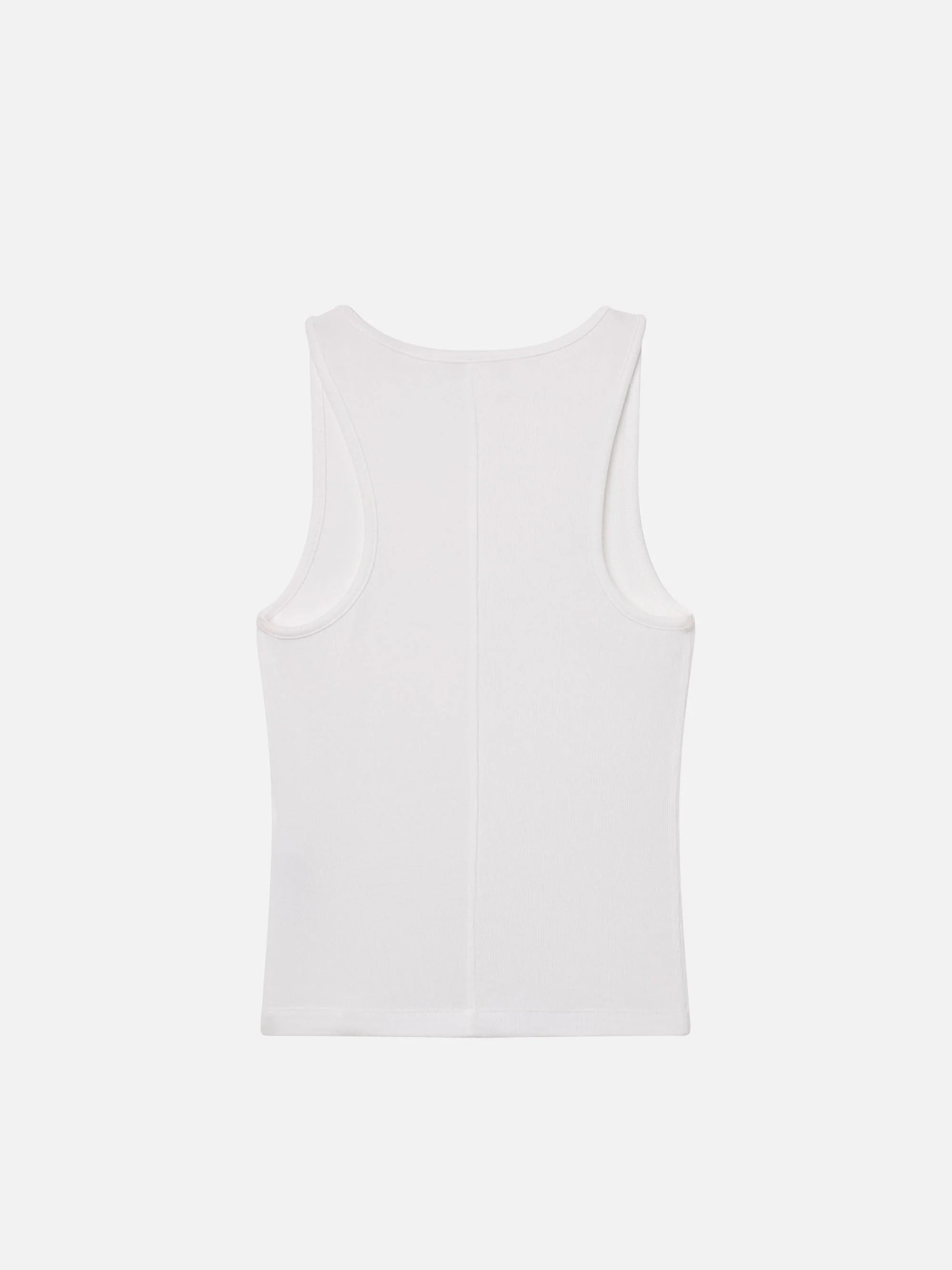 FRAME - The Rib Scoop Neck Tank - Image 4