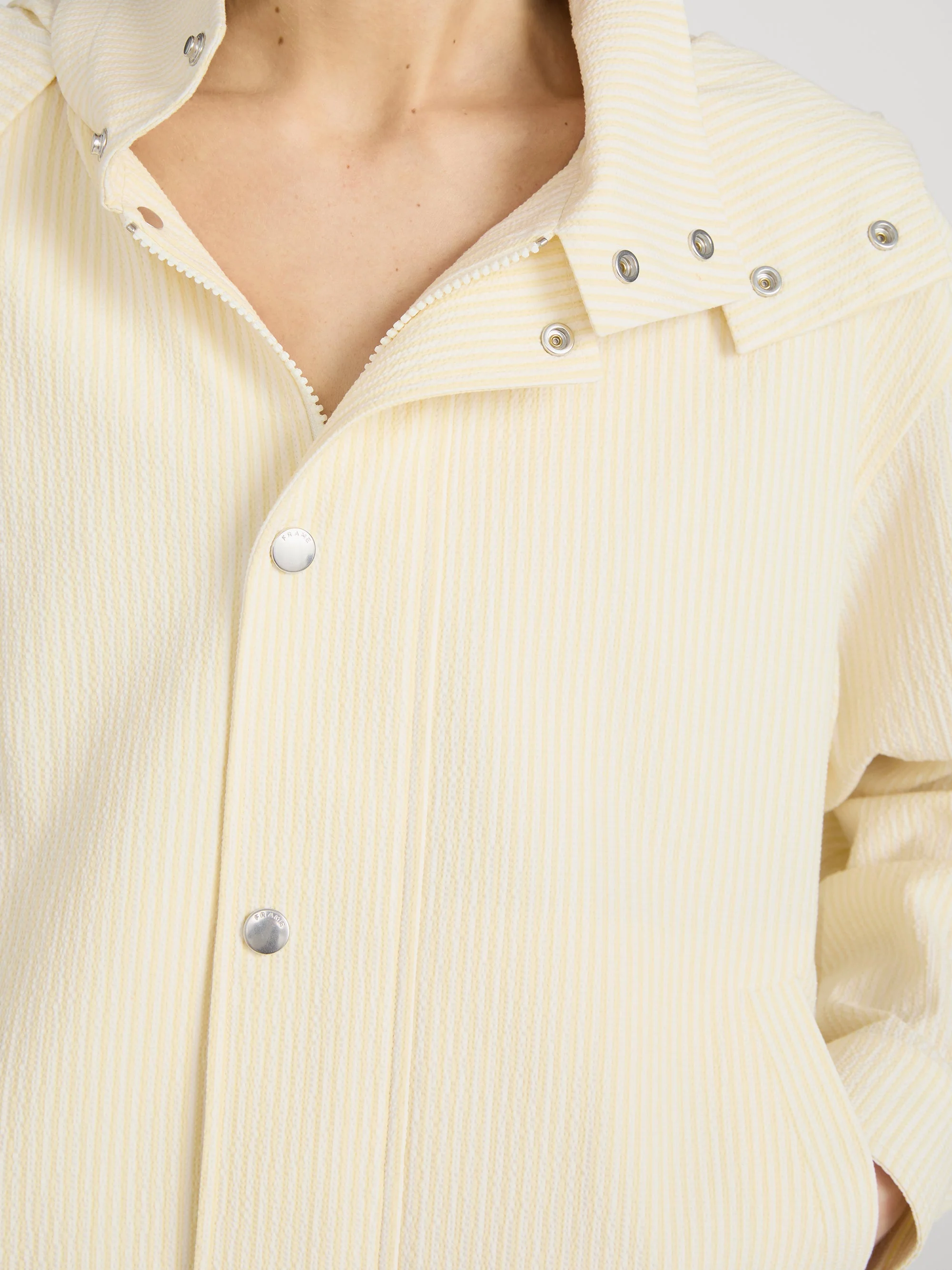 FRAME - The Seersucker Track Jacket - Image 5