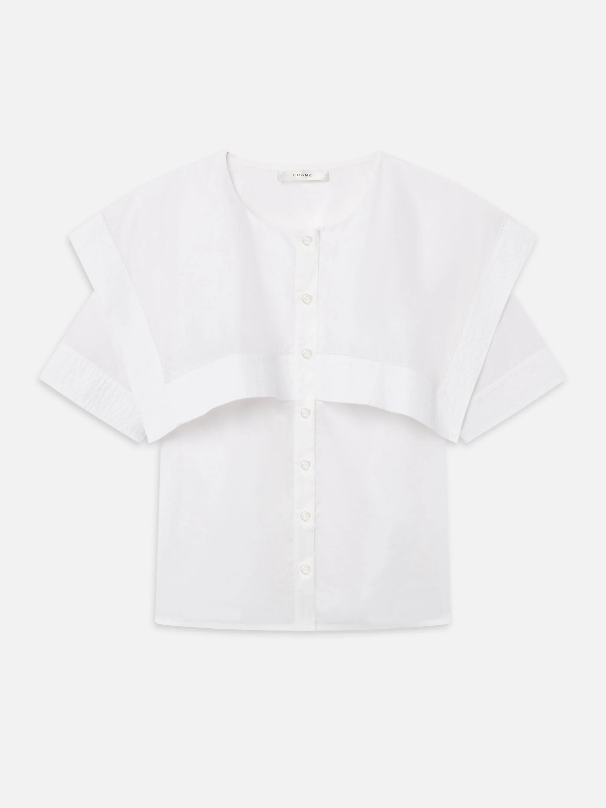 FRAME - The Sleek Cape Shirt