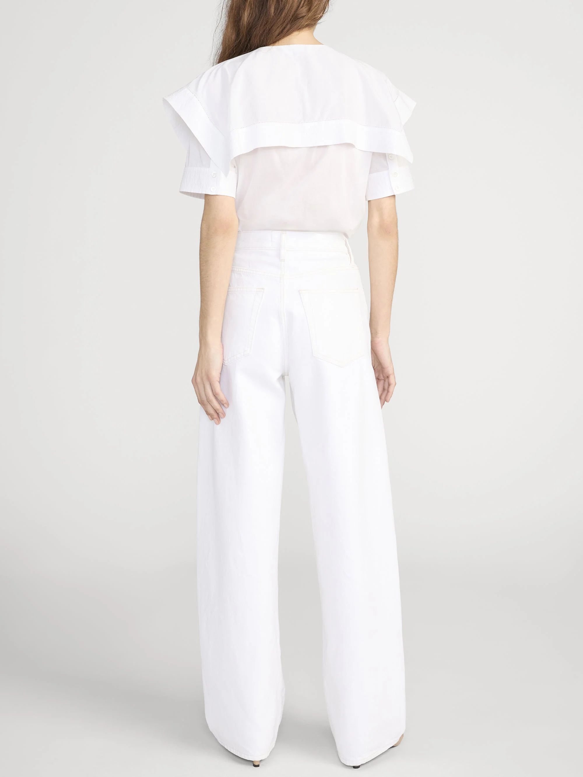 FRAME - The Sleek Cape Shirt - Image 6