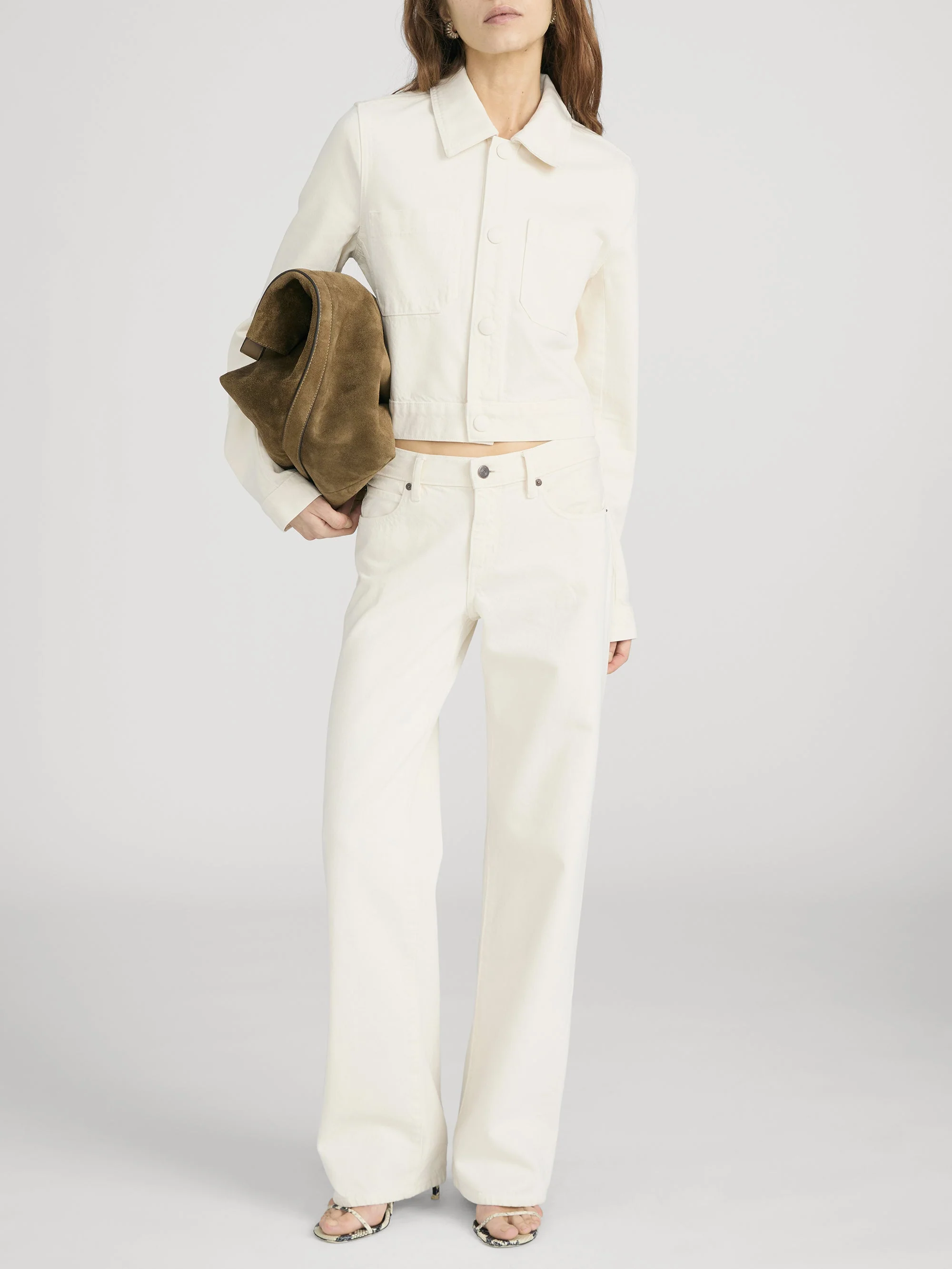 FRAME - The Small Denim Jacket - Image 2