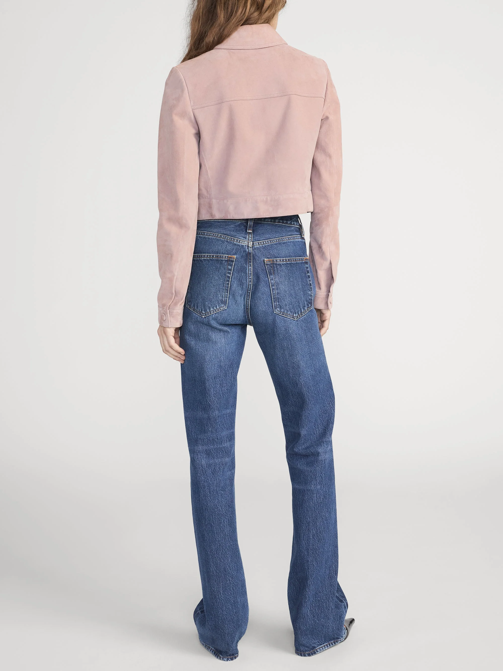 FRAME - The Small Suede Jacket - Image 6