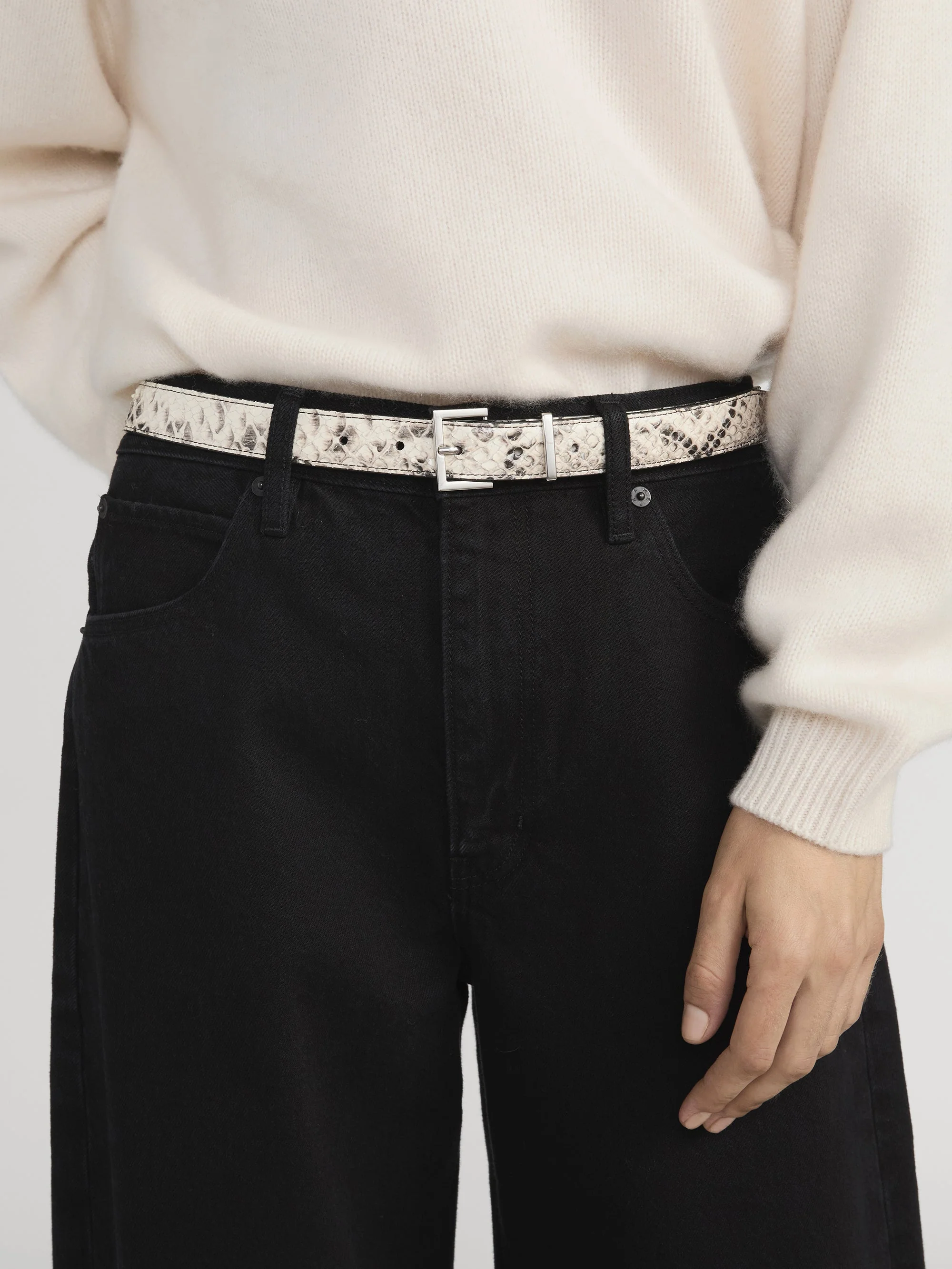 FRAME - The Snake Square Buckle Belt - Image 2
