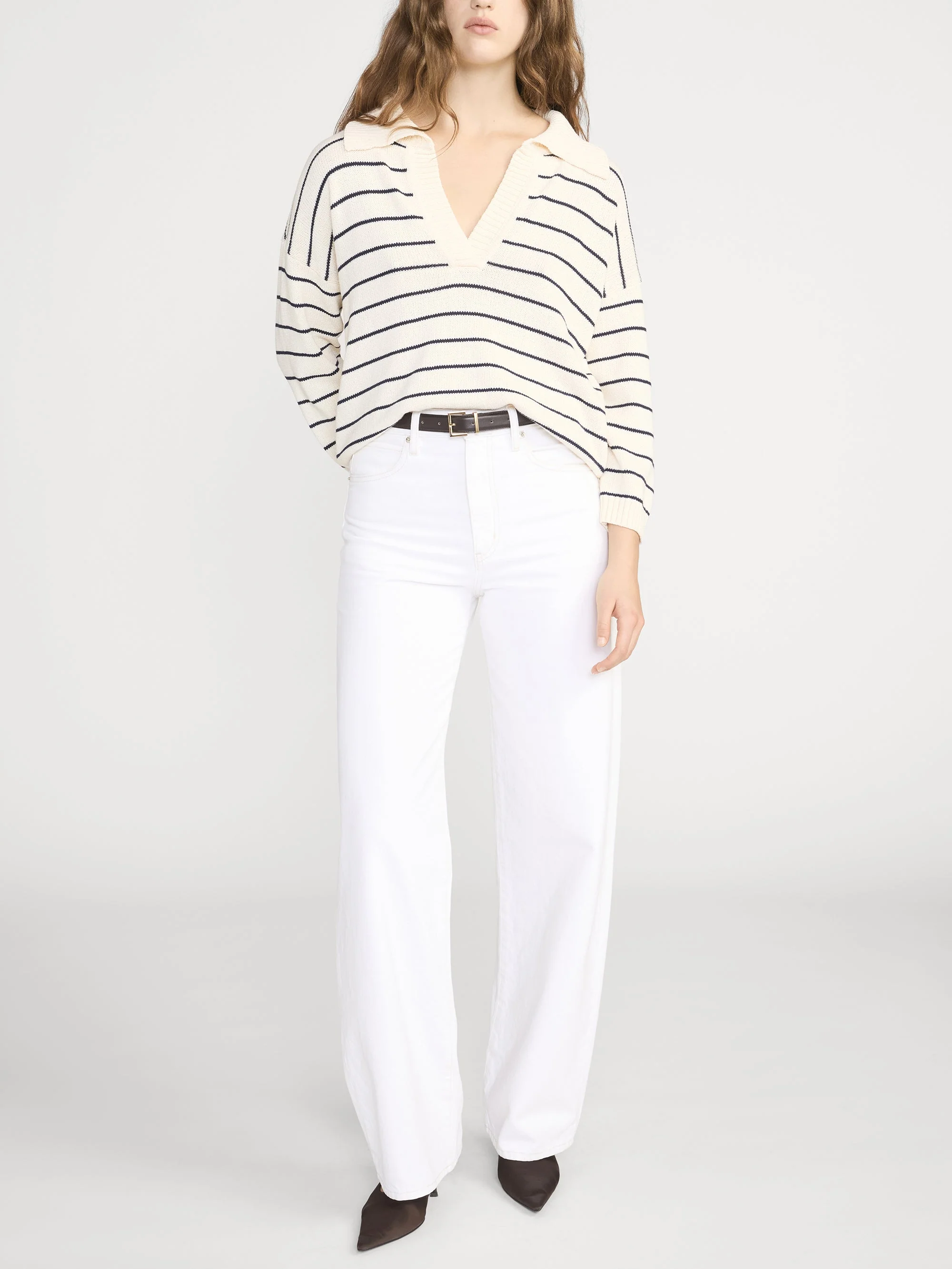 FRAME - The Striped Easy Pullover - Image 2