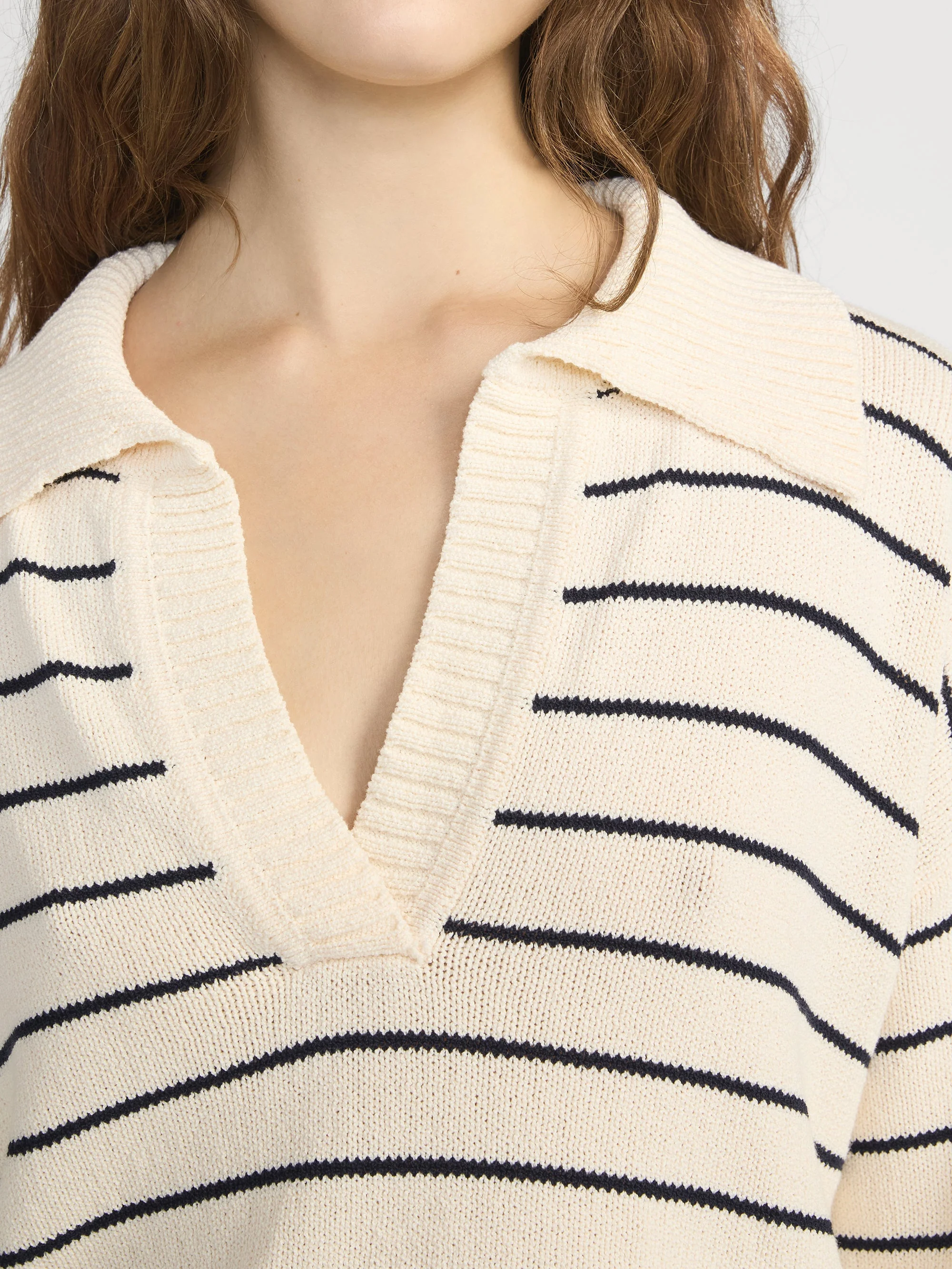 FRAME - The Striped Easy Pullover - Image 5