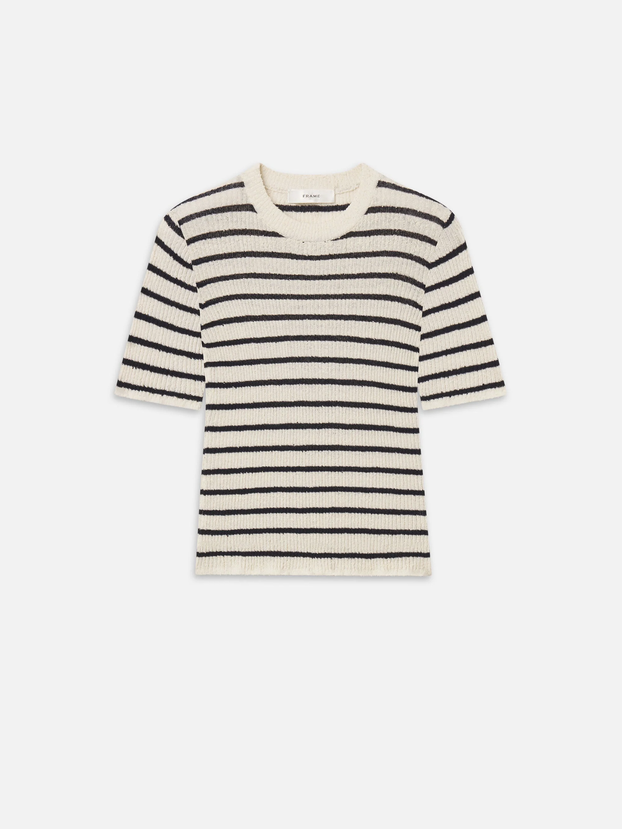 FRAME - The Striped Knit Tee