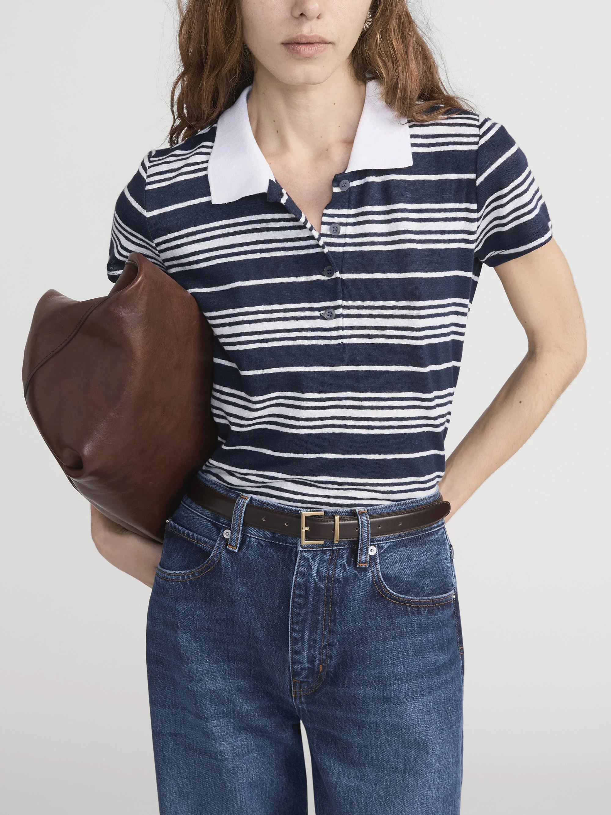 FRAME - The Striped Polo - Image 3