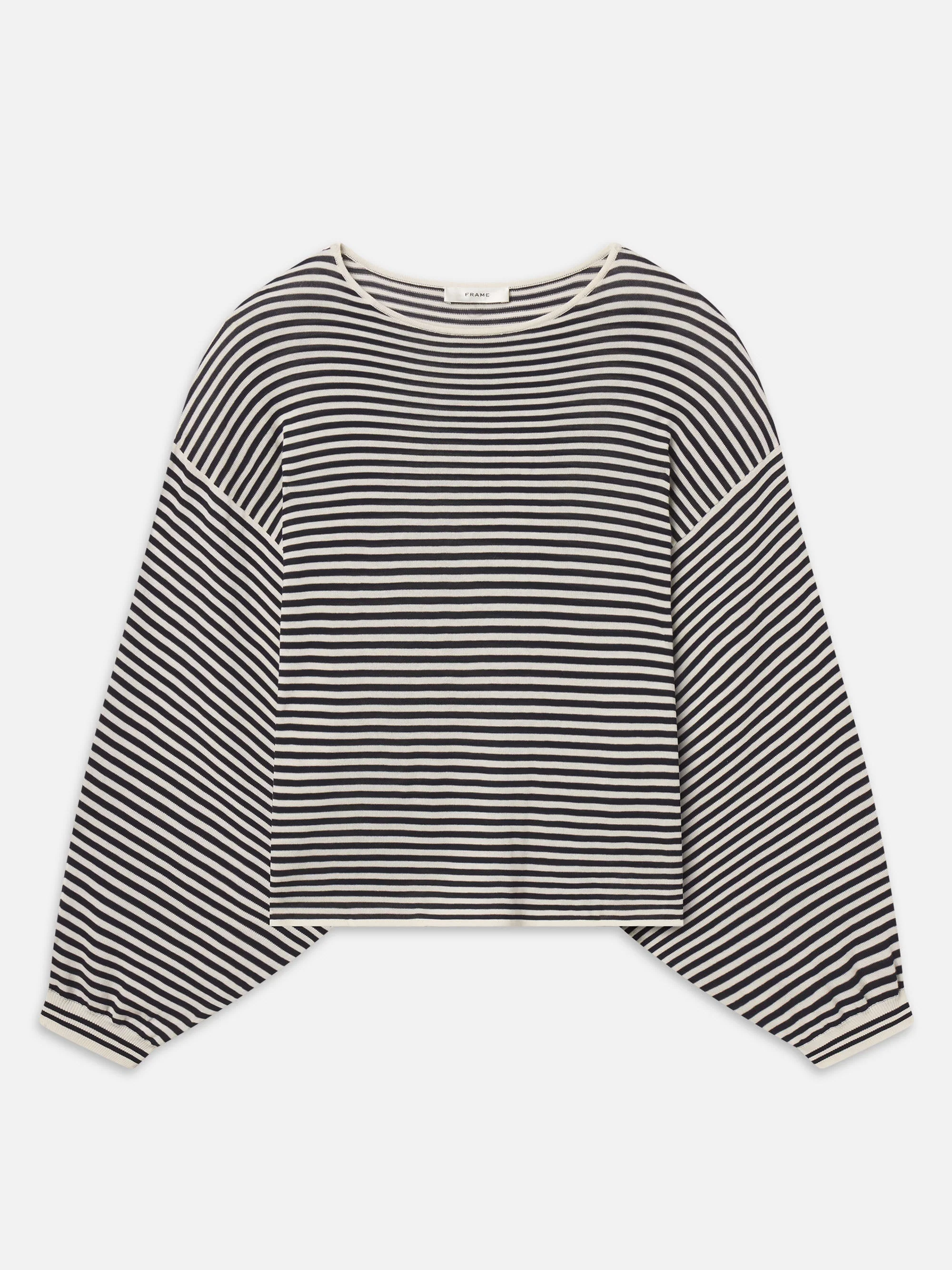 FRAME - The Striped Slouchy Sweater