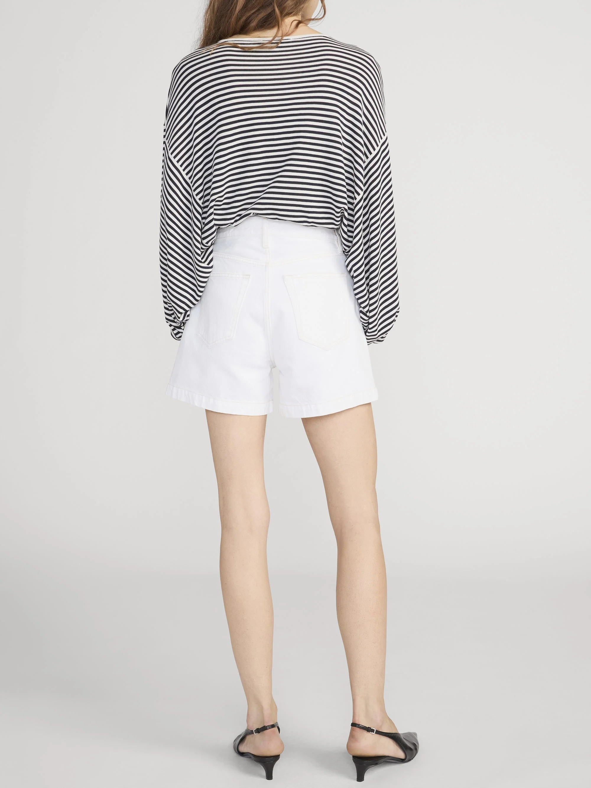 FRAME - The Striped Slouchy Sweater - Image 6