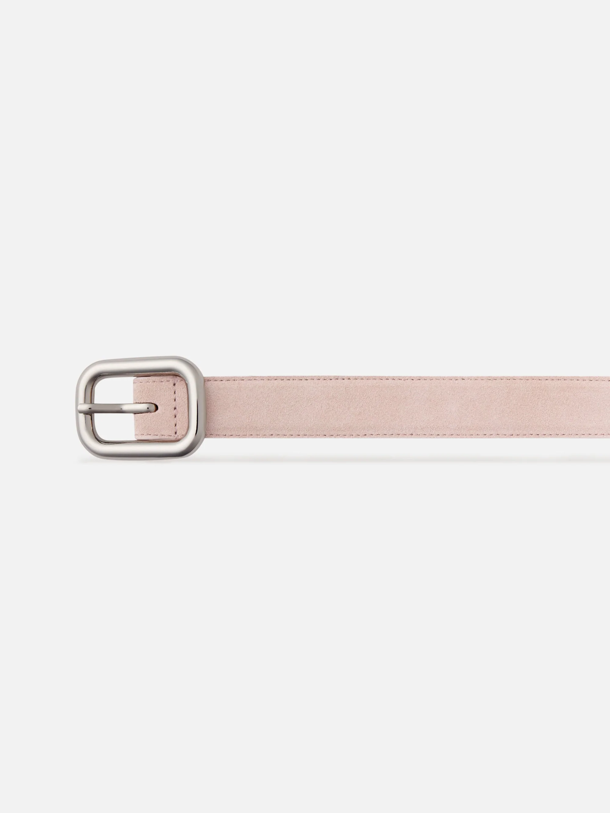 FRAME - The Suede Rounded Buckle Belt - Image 3