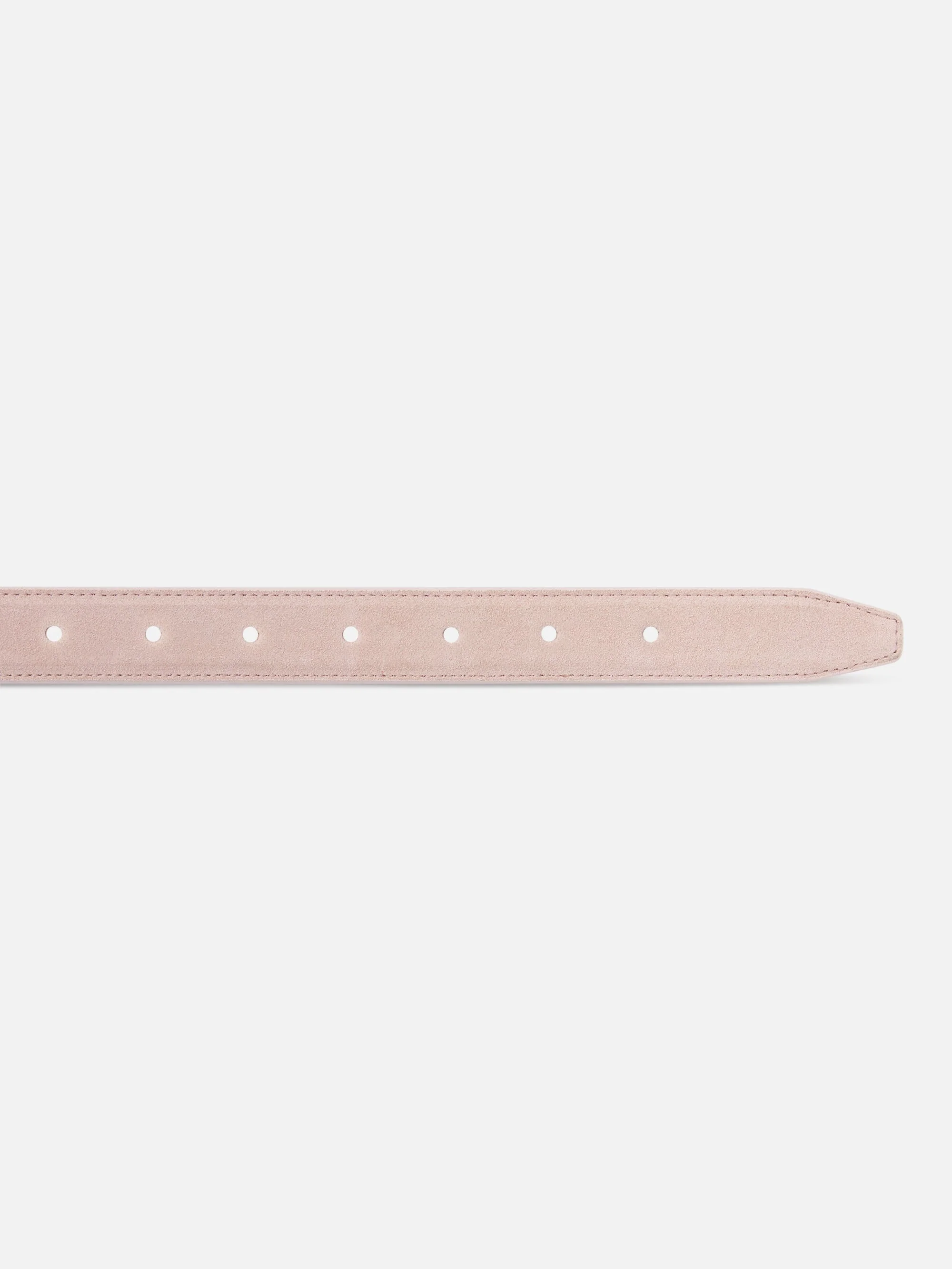 FRAME - The Suede Rounded Buckle Belt - Image 4