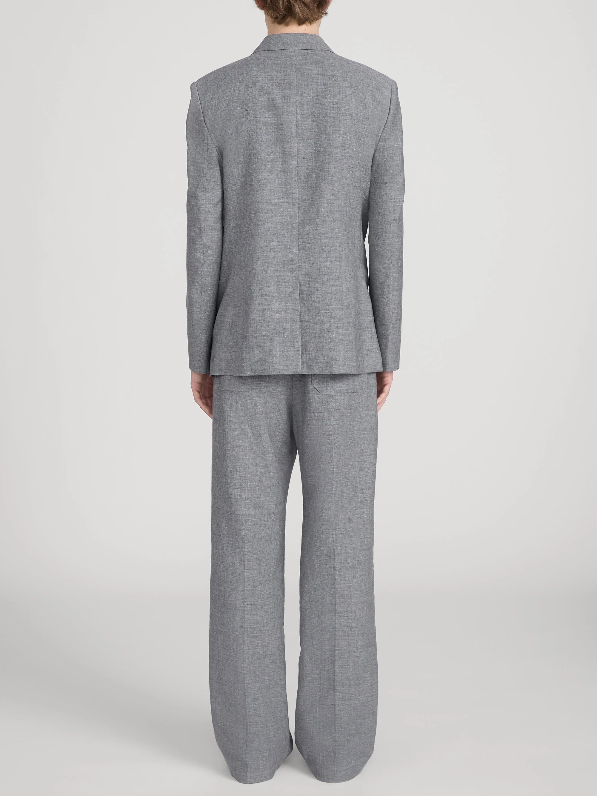 FRAME - Unlined Double Breasted Blazer - Image 6