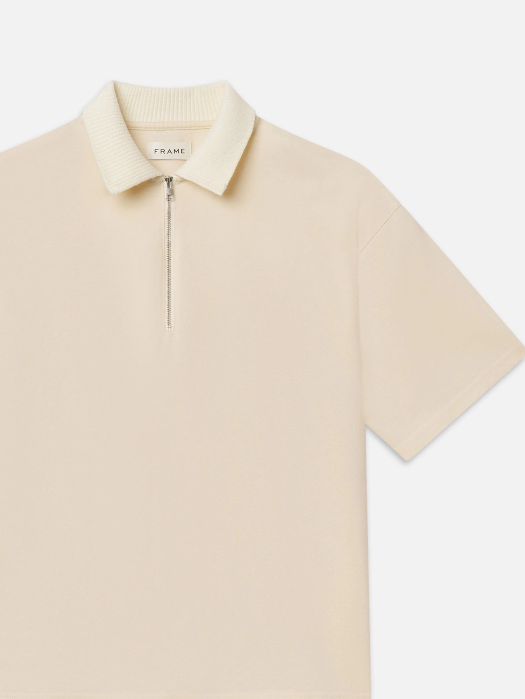 FRAME - Zip Polo Shirt - Image 2