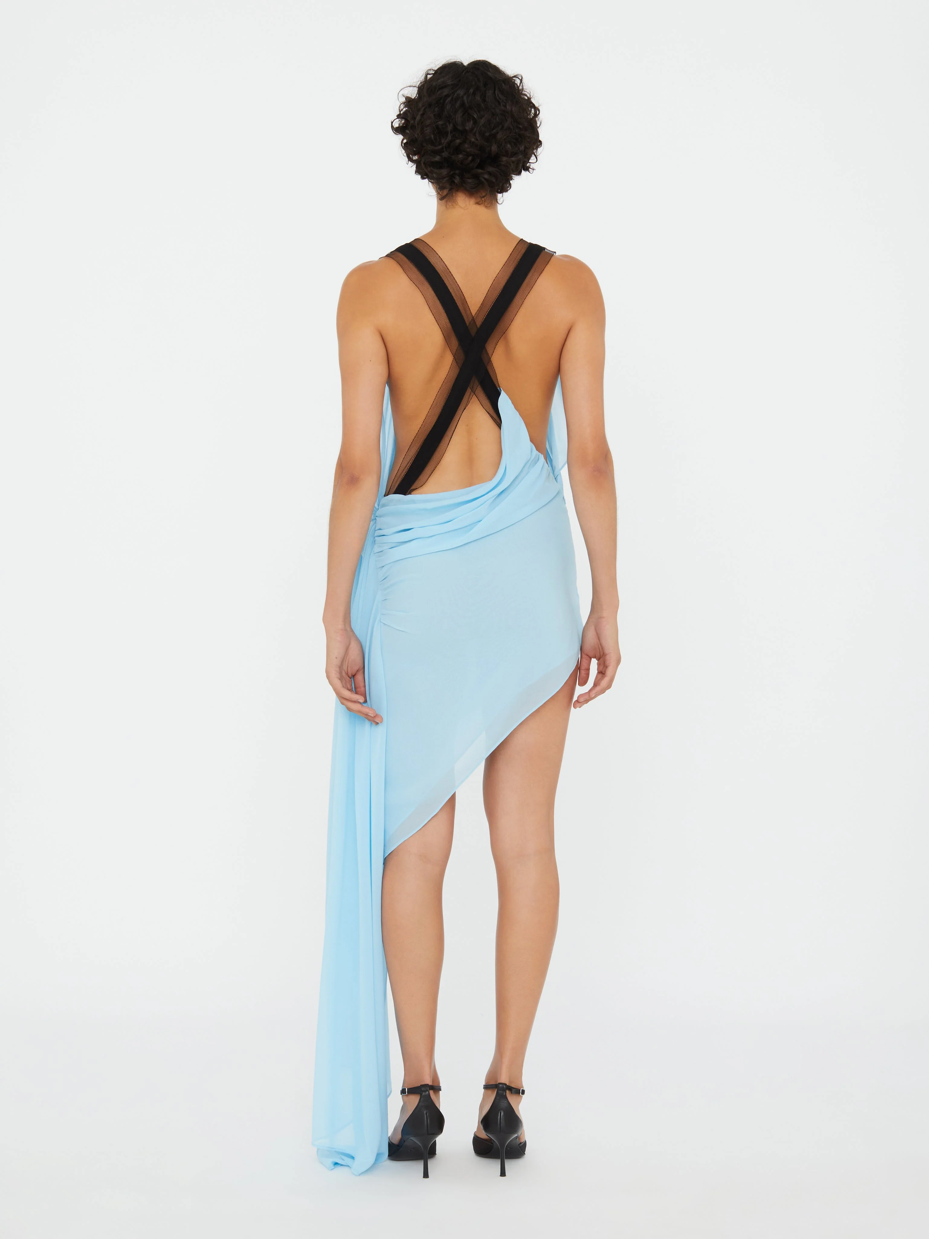 Christopher Esber - Framed Floating Silk Dress - Image 6