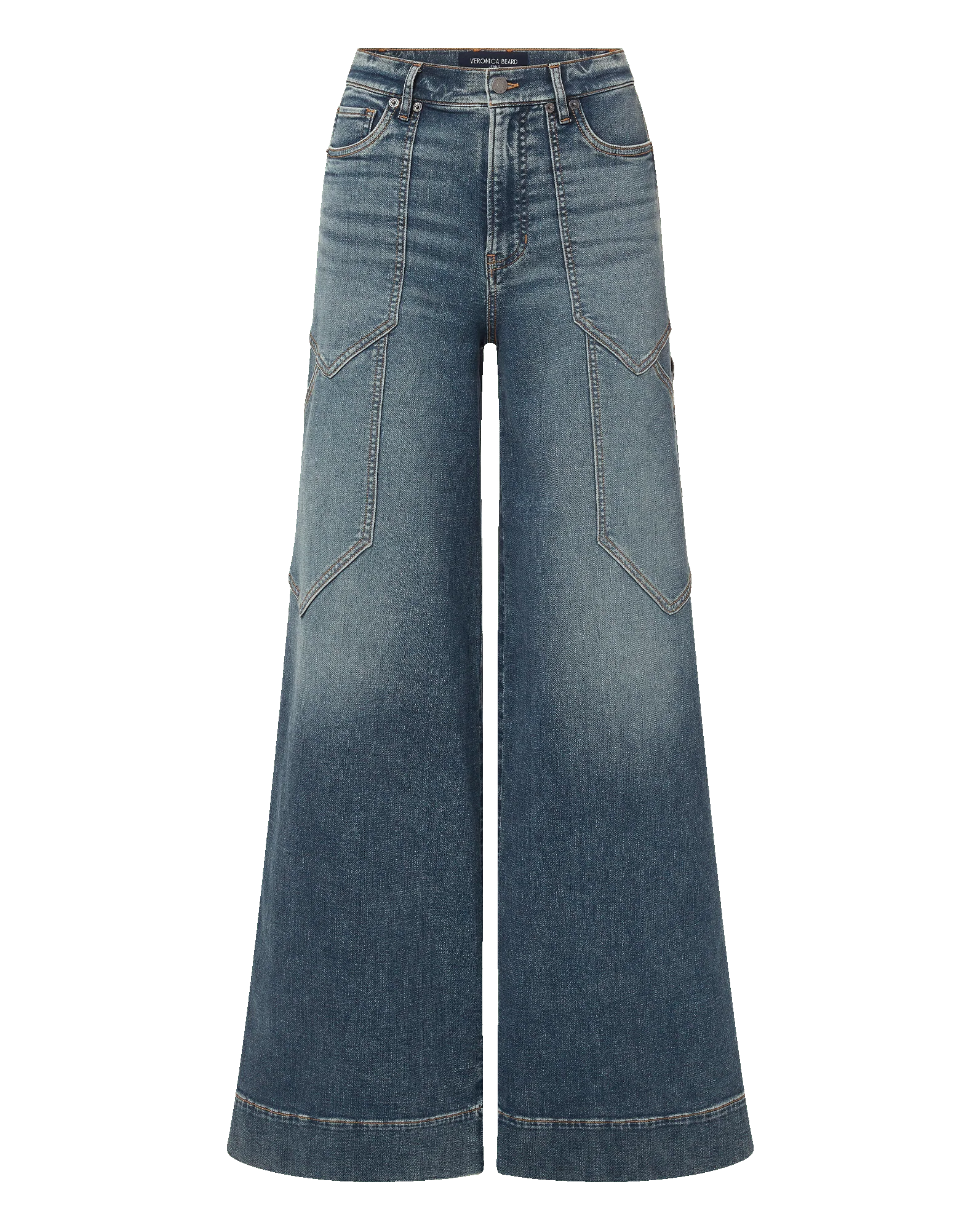 Veronica Beard - Freddy Wide - Leg Cargo Jean - Image 7