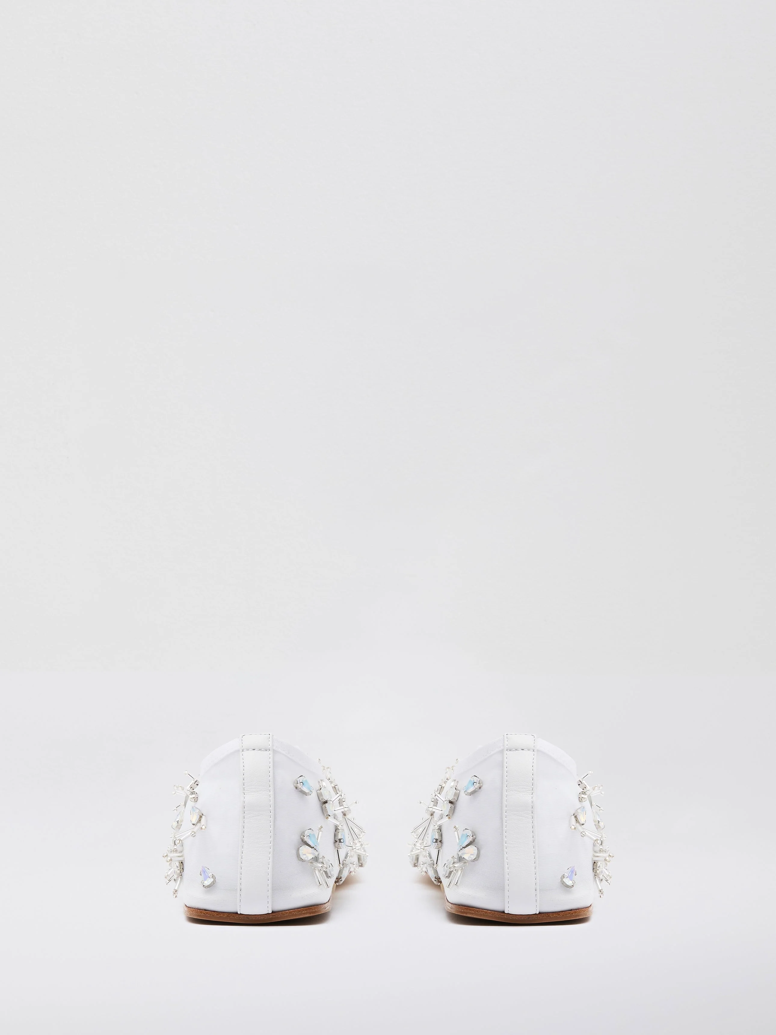 Christopher Esber - Frosted Beaded Mesh Flat - Image 5