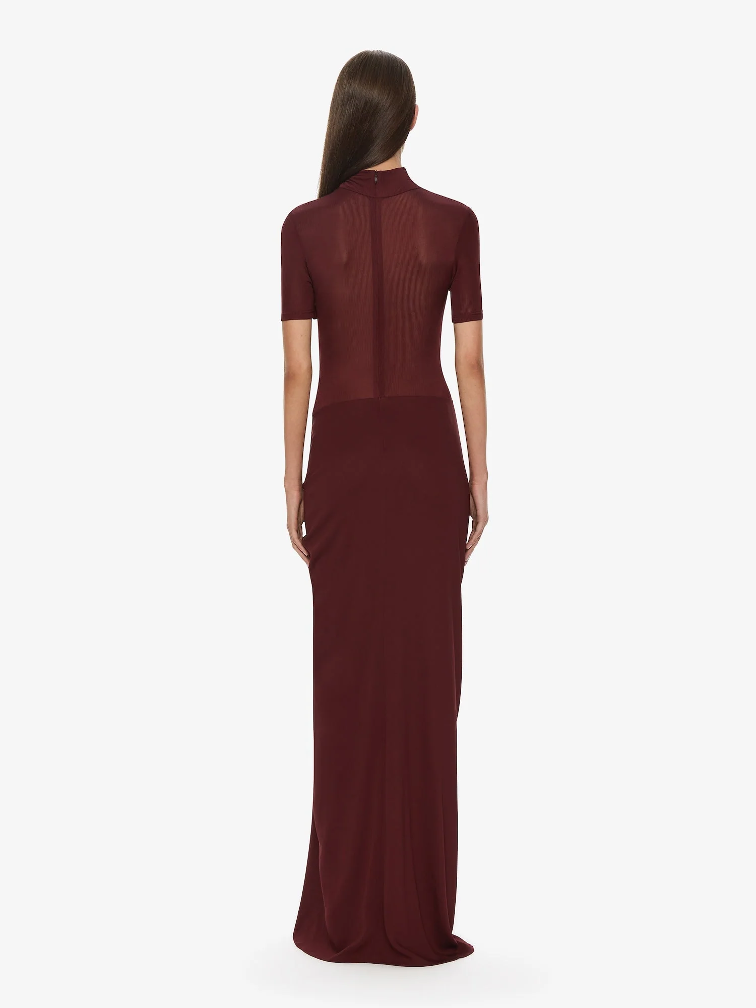 Christopher Esber - Fusion Ruched Tee Gown - Image 4