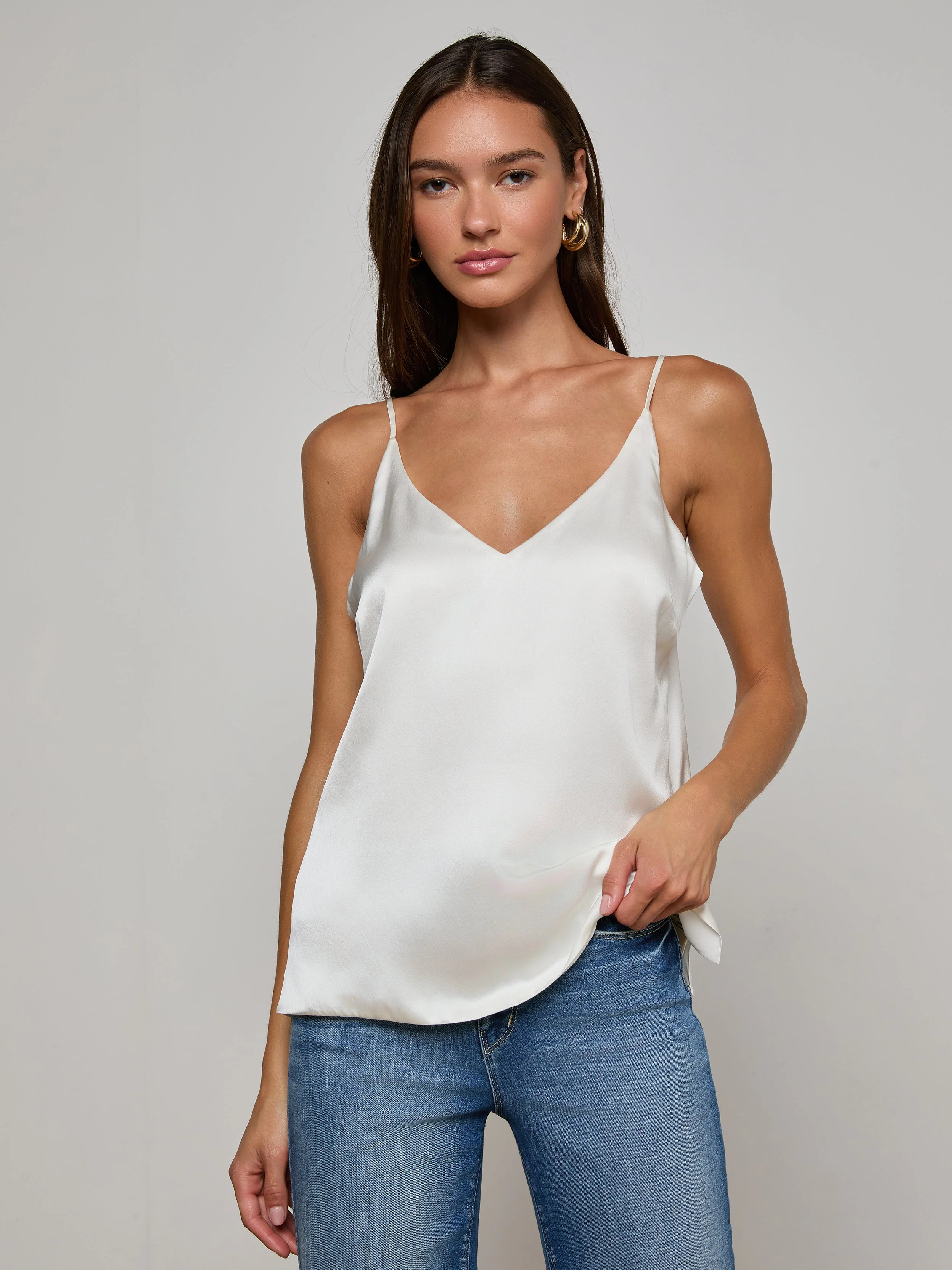L'AGENCE - Gabriella Silk Camisole - Image 7