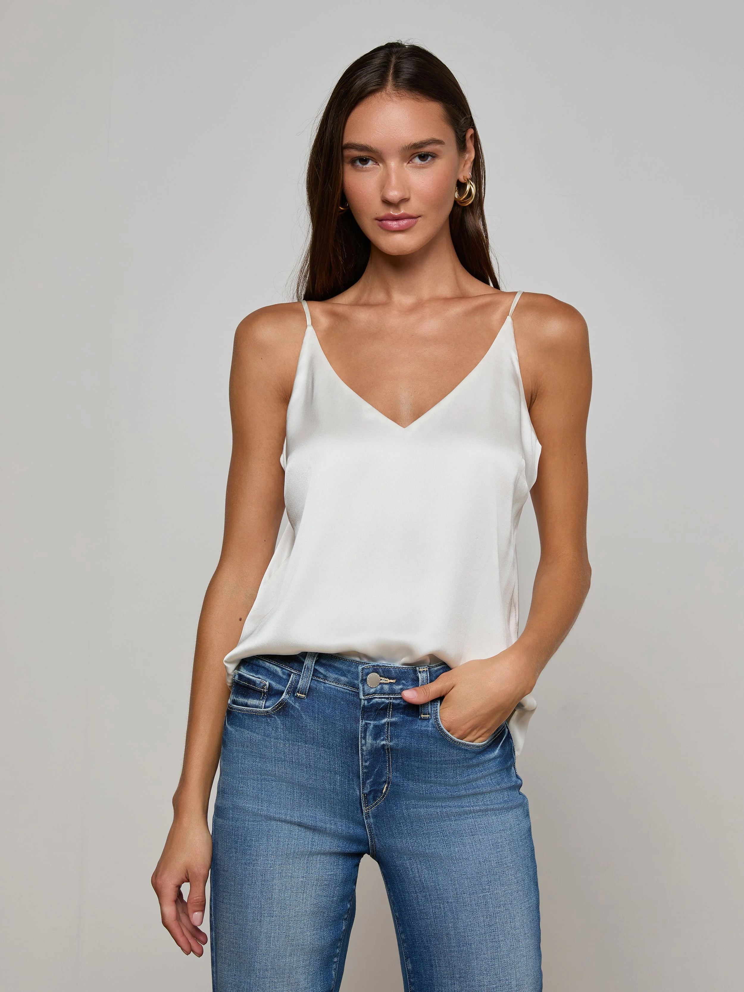 L'AGENCE - Gabriella Silk Camisole - Image 8