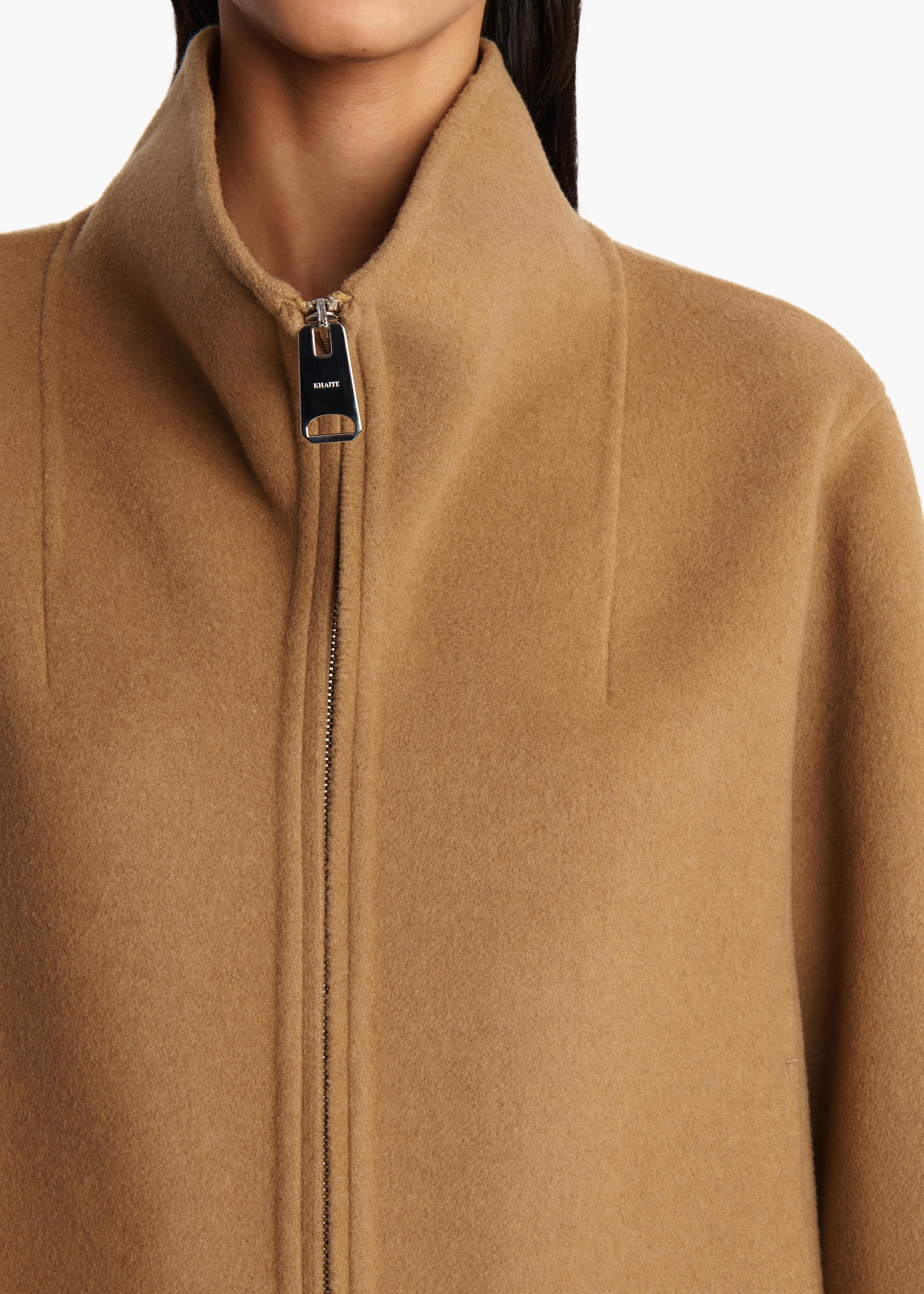 Khaite - Garret Jacket in Camel - Image 12