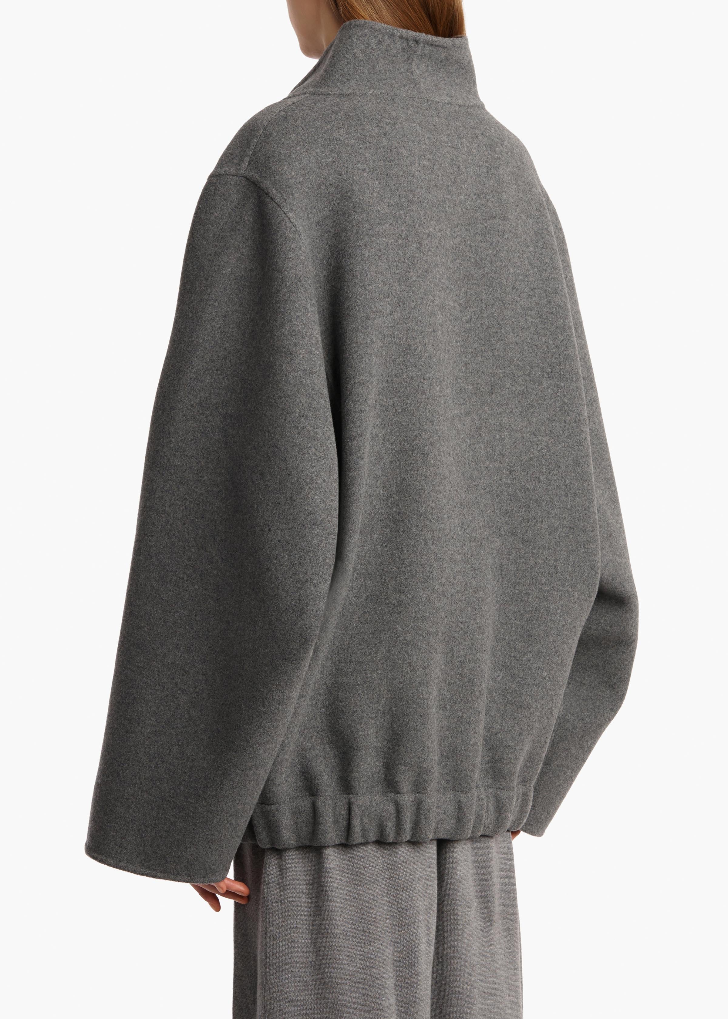 Khaite - Garret Jacket in Grey Melange - Image 11