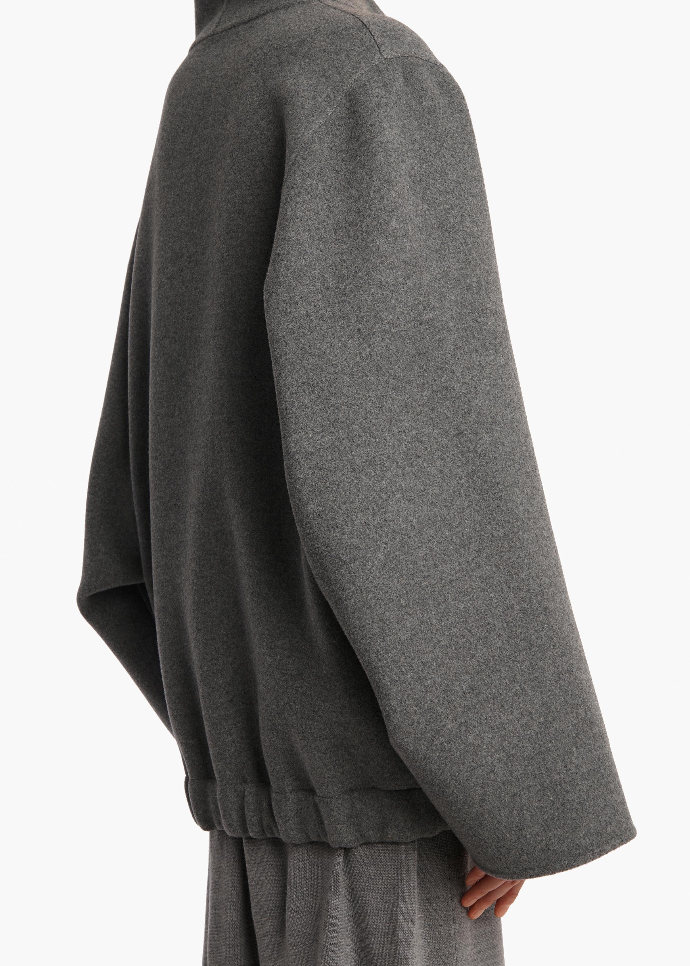 Khaite - Garret Jacket in Grey Melange - Image 6