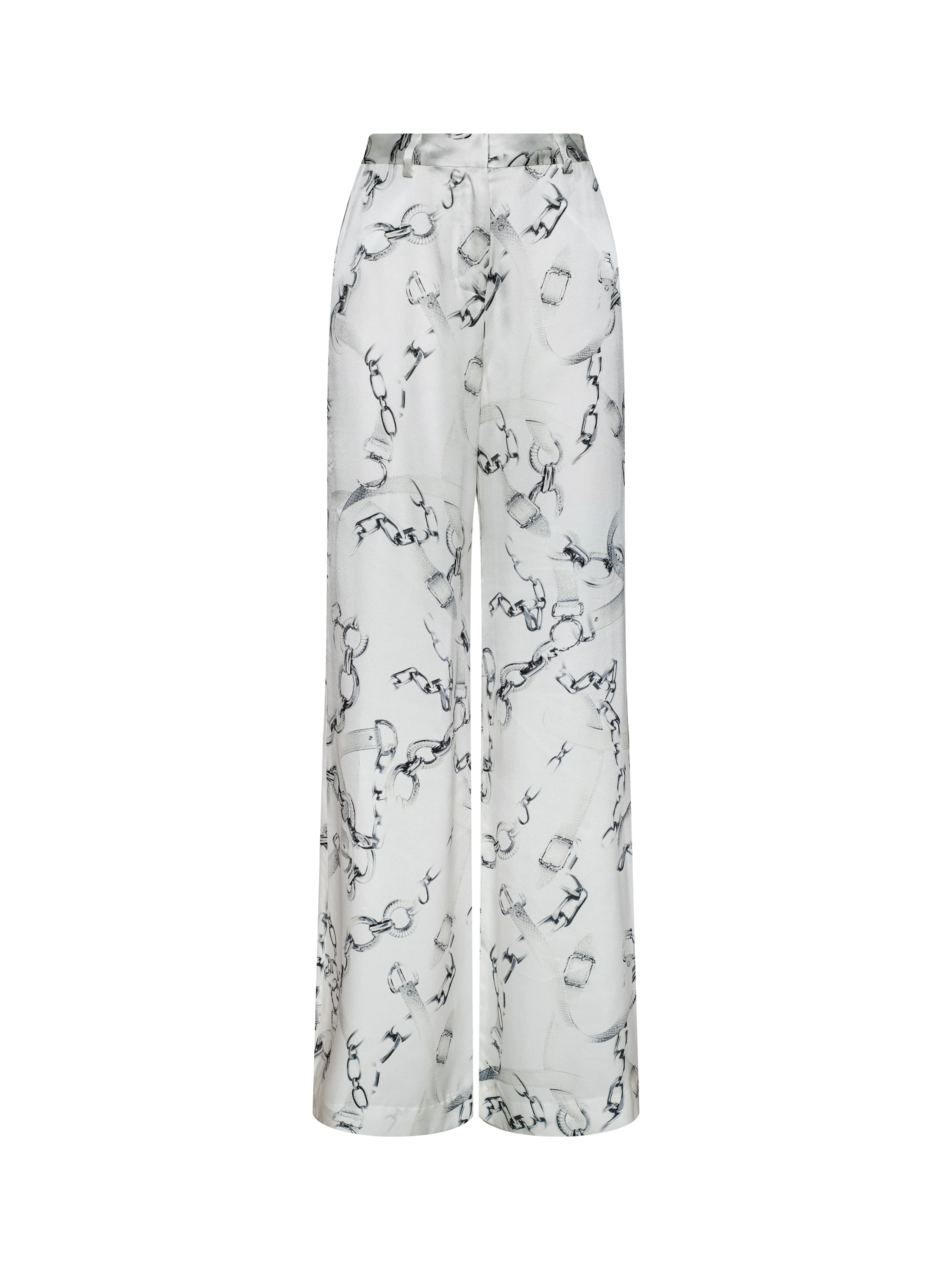 L'AGENCE - Gavin Silk Wide - Leg Pant - Image 8